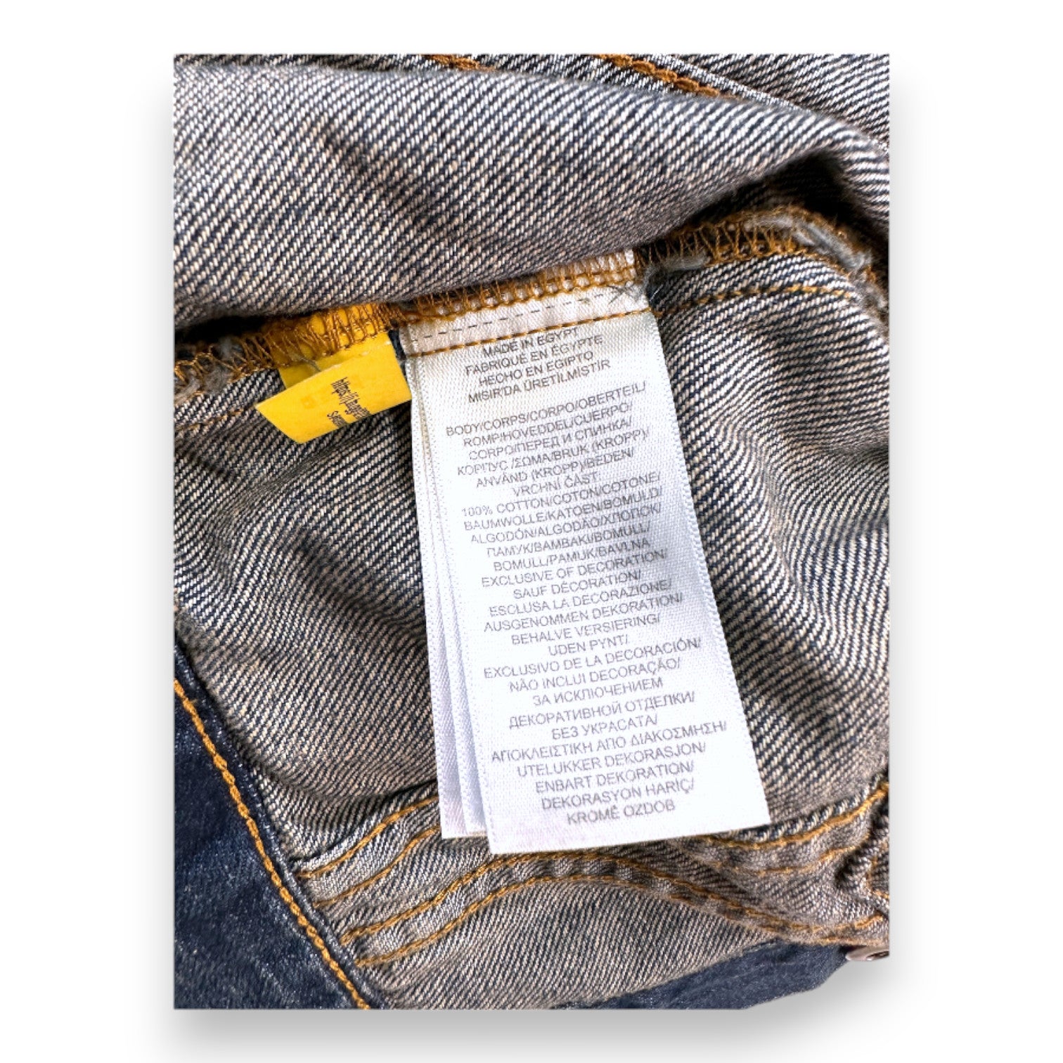 RALPH LAUREN - Blue denim vest - 3 years