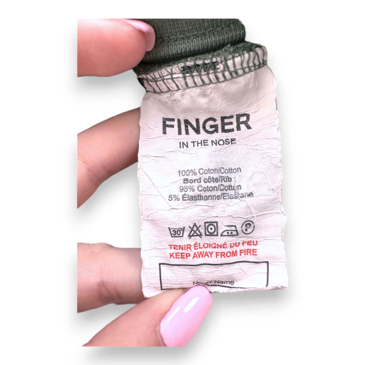 FINGER IN THE NOSE - Grüne leichte Shorts - 2 Jahre