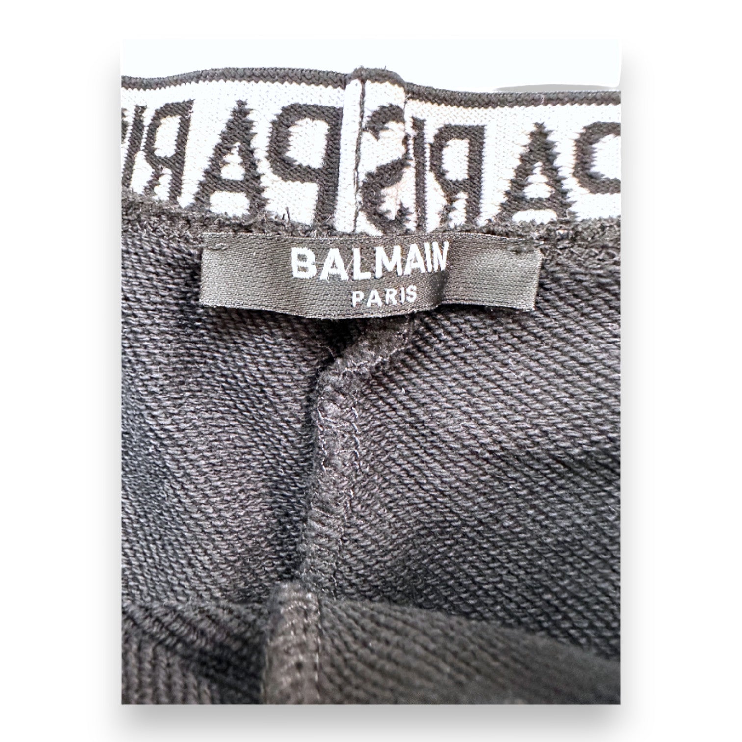 BALMAIN - Schwarzes Sweatshirt und Jogginganzug - 12 Monate
