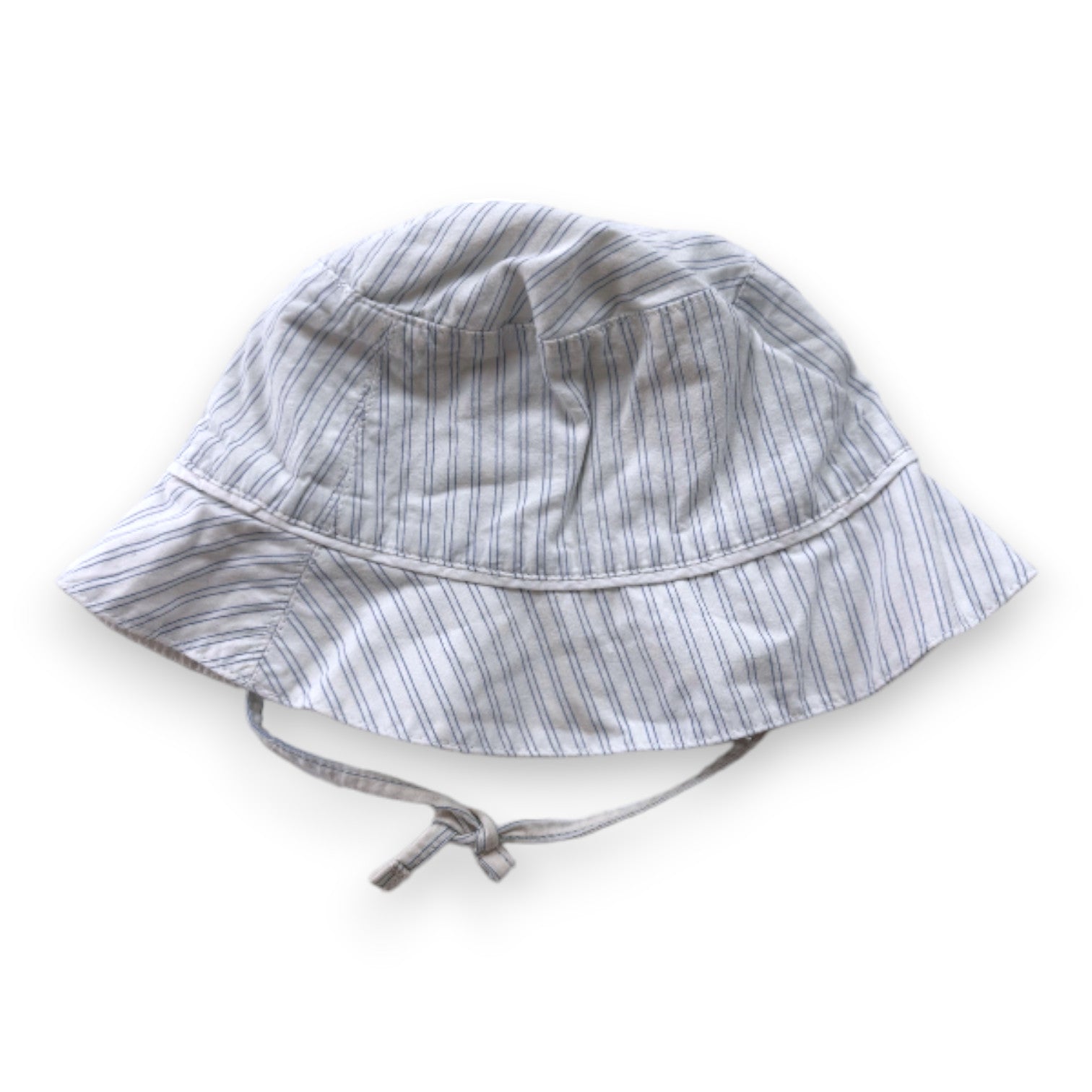 CARREMENT BEAU - Weiß-blau gestreifter Bob - 12 Monate