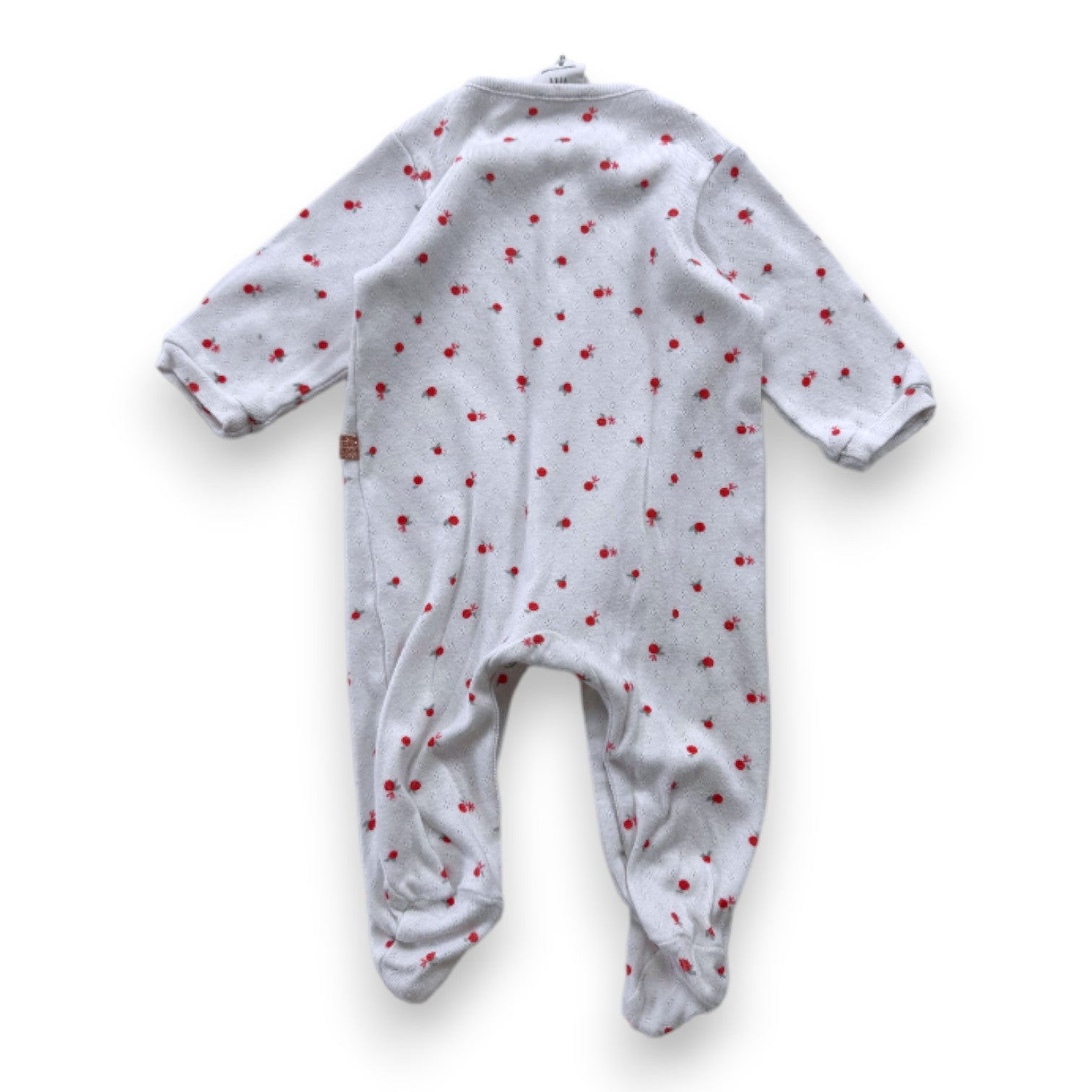 CARREMENT BEAU - Weißer Pyjama mit Aufdrucken - 3 Monate