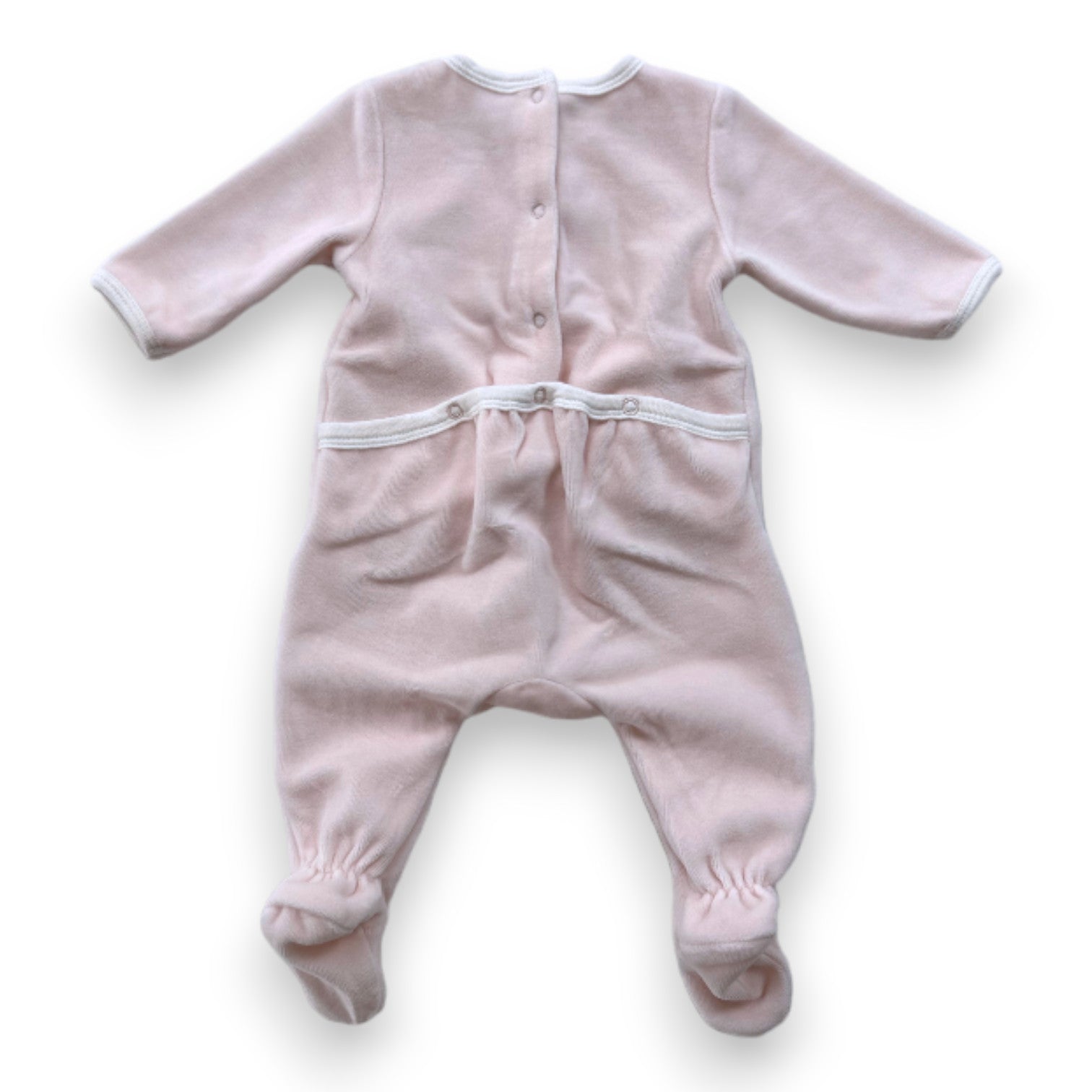 CARREMENT BEAU - Rosa Pyjama mit Aufdruck - 1 Monat