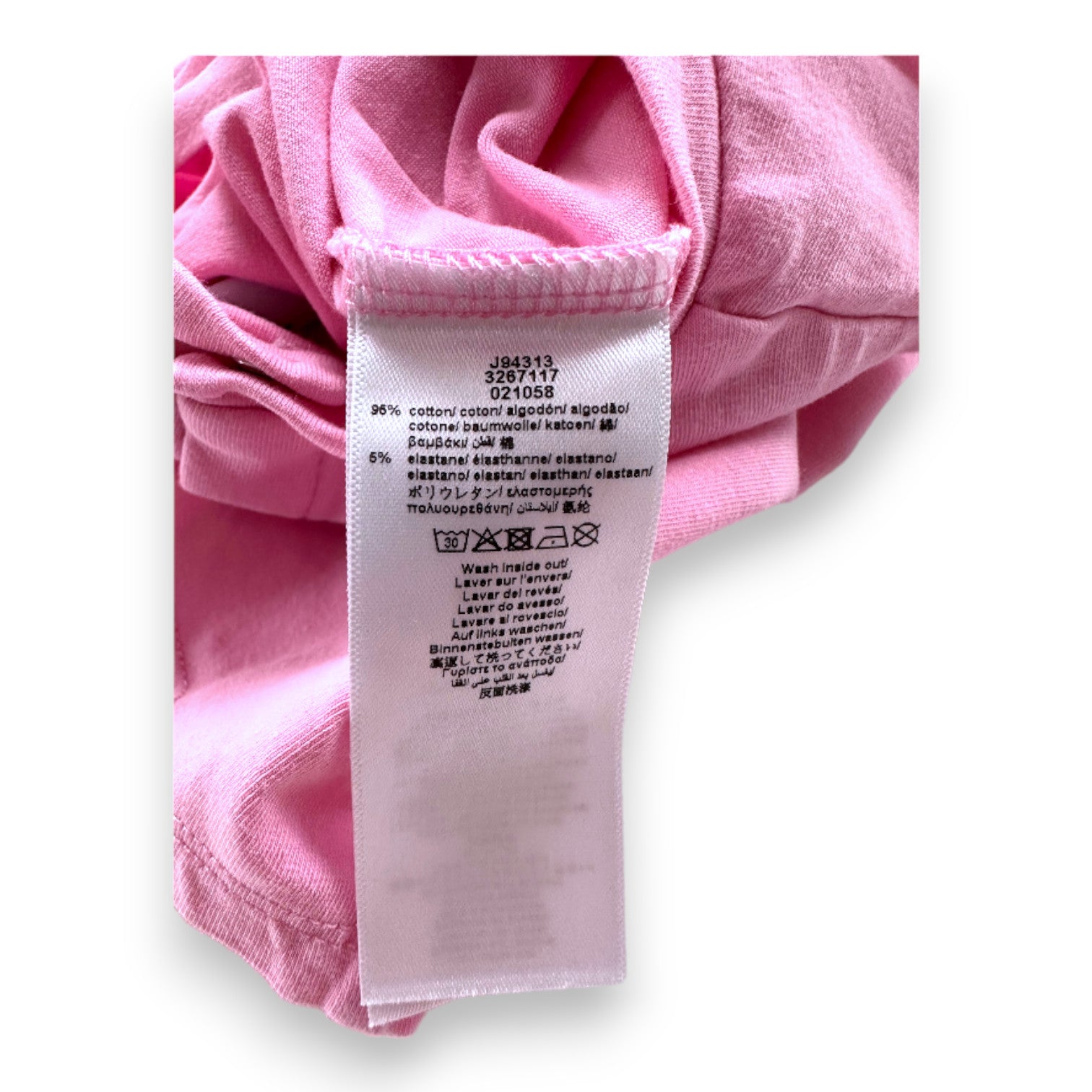 HUGO BOSS - Pink short-sleeved jumpsuit - 9 months