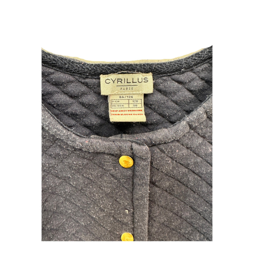 CYRILLUS - Veste bleu marine matelassé - 8 ans