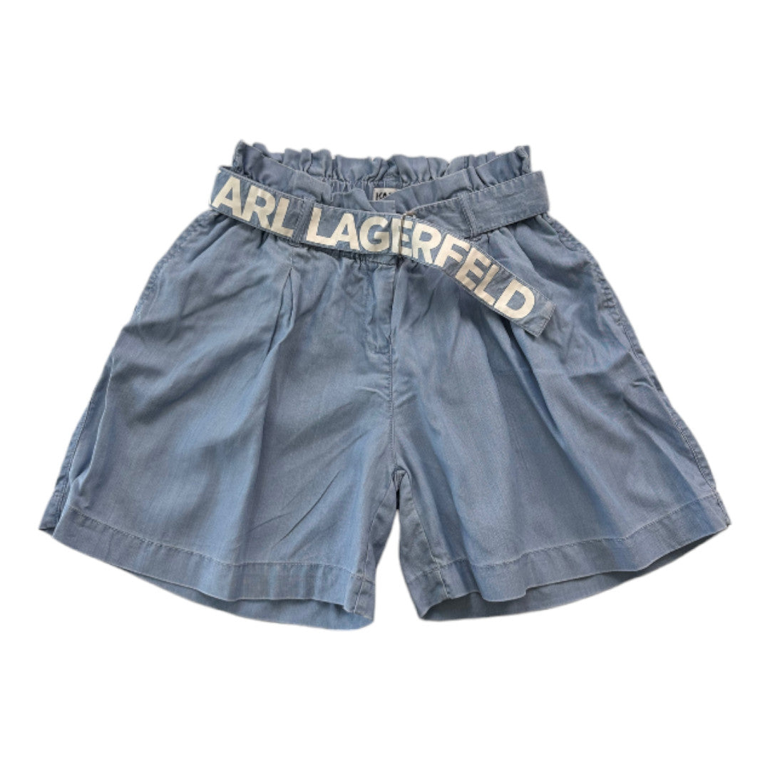 KARL LAGERFELD - Weite blaue Shorts - 12 Jahre