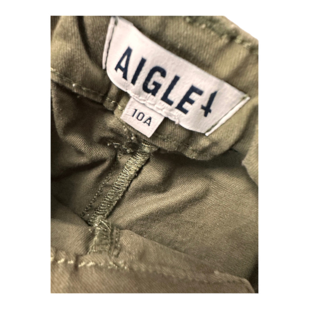 AIGLE - Khakigrüne Hose - 10 Jahre