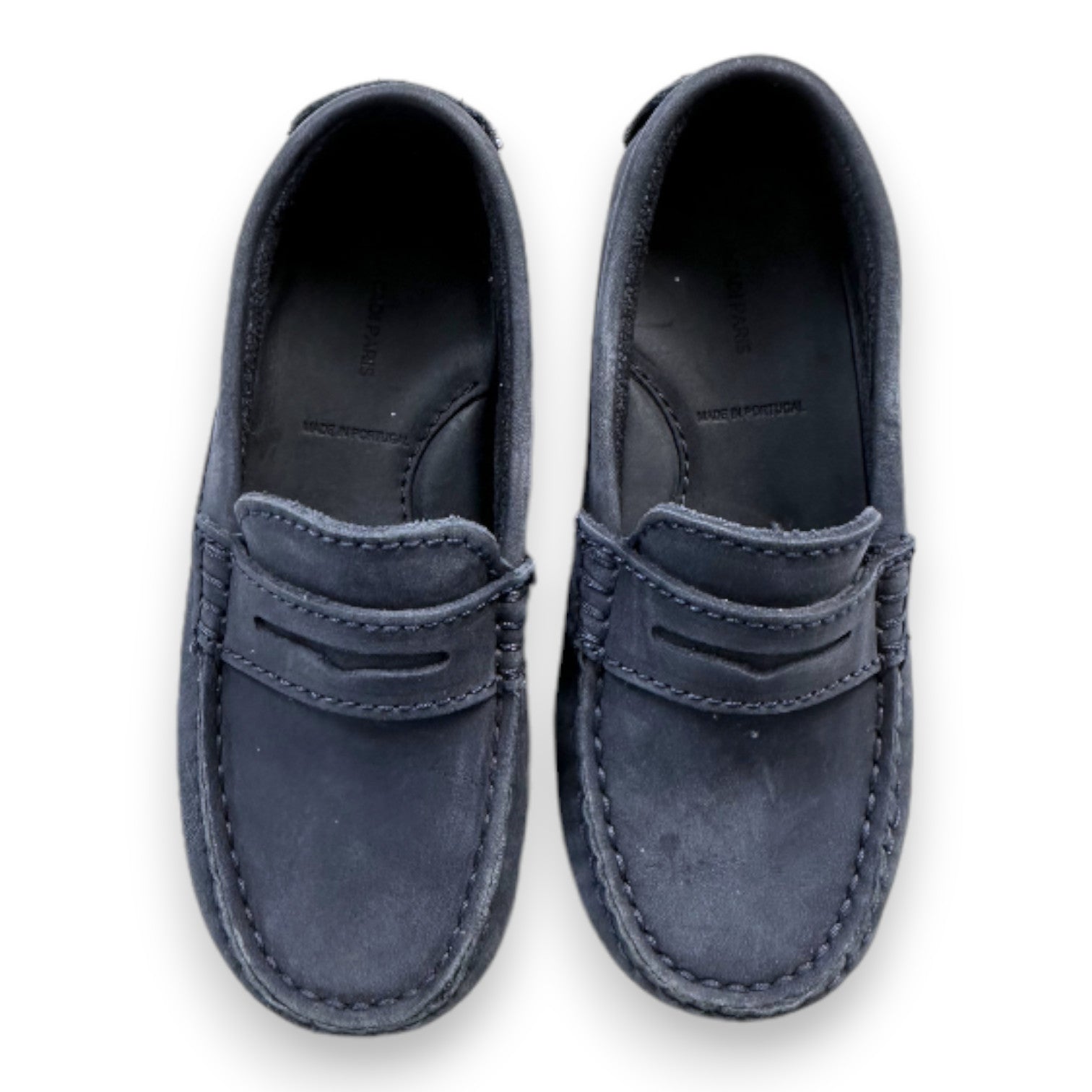 JACADI - navy blue loafers - 27