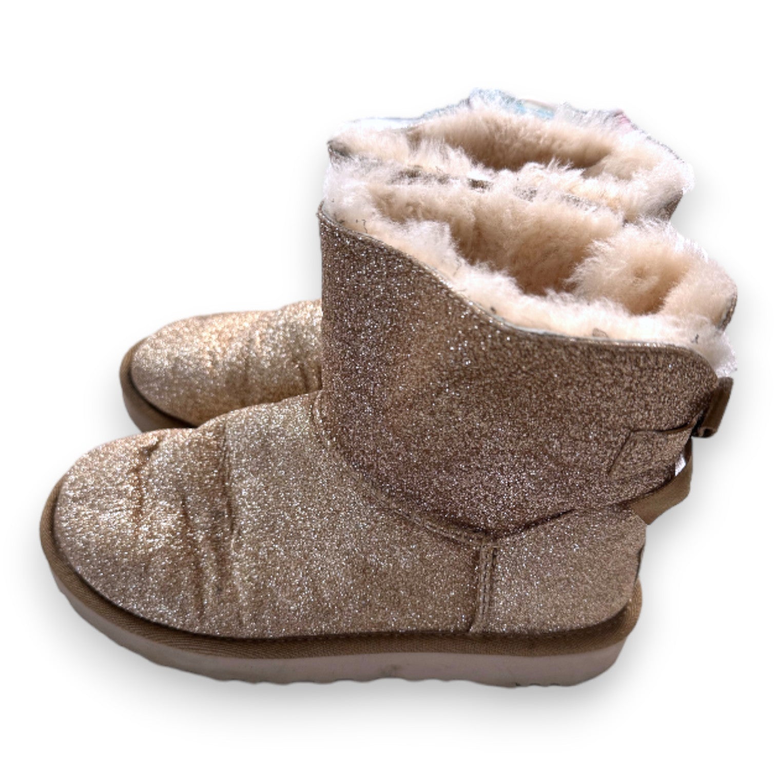 UGG - Pink glitter ankle boots - 37