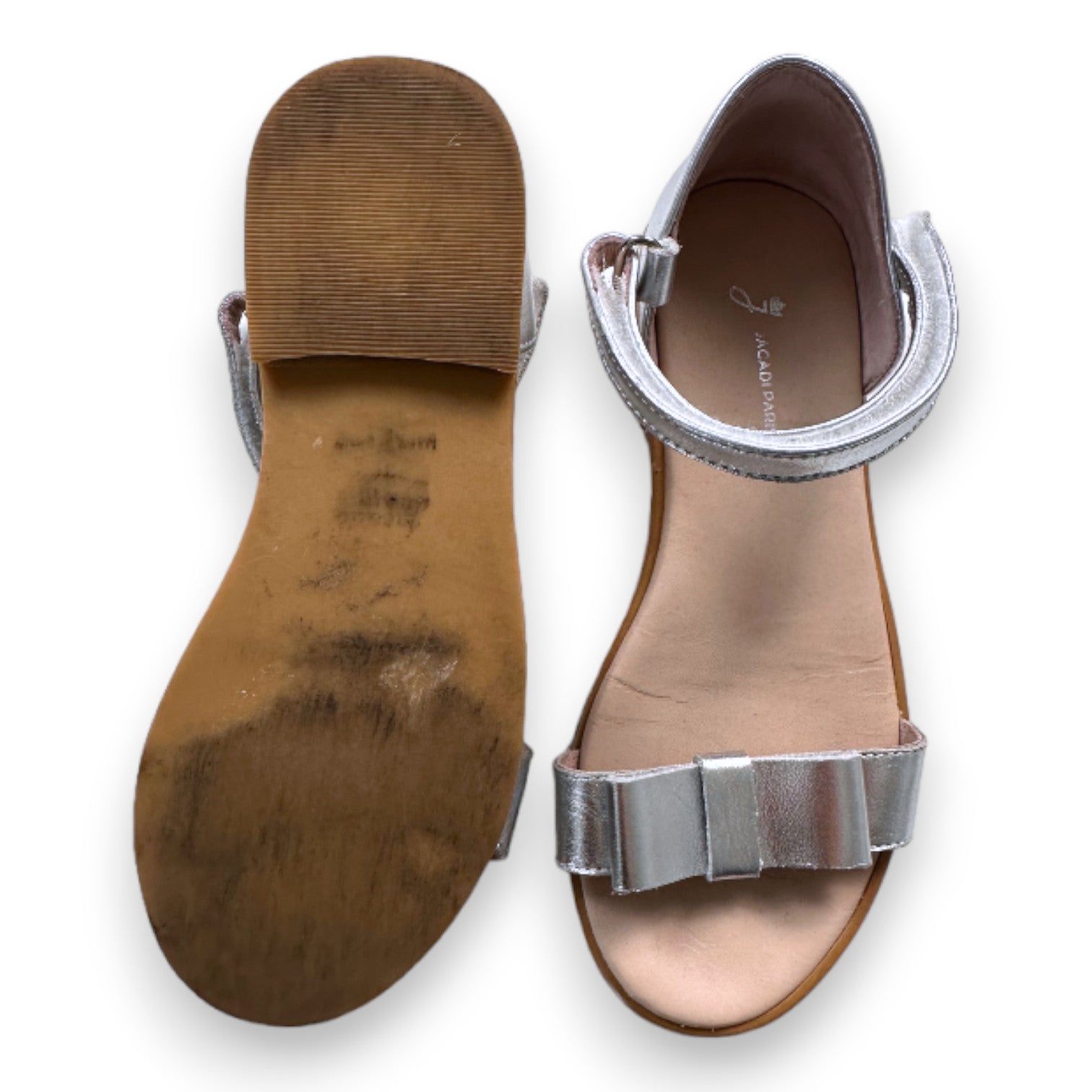 JACADI - silberne Sandalen - 31