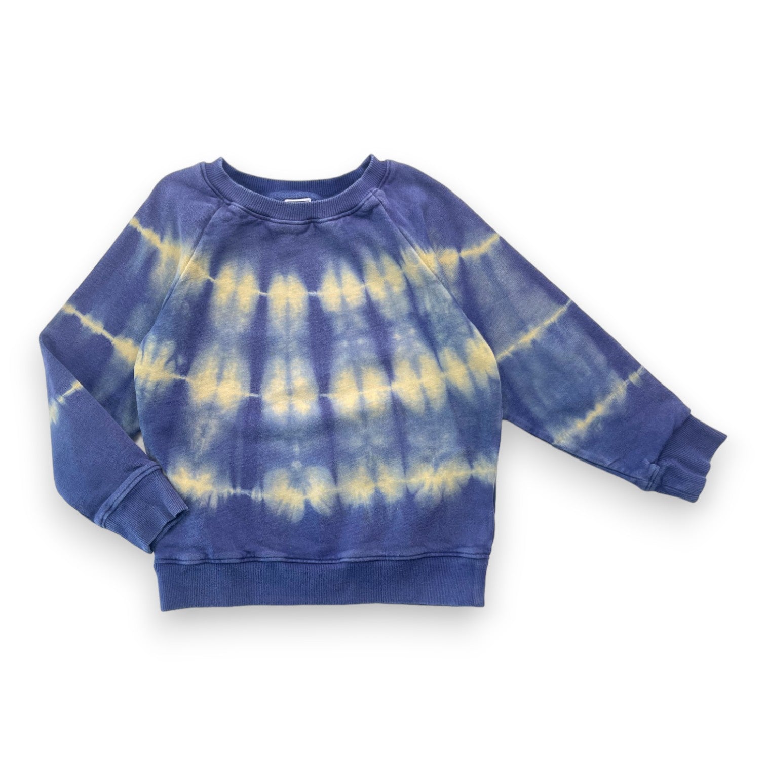 BONTON - Blaues Batik-Sweatshirt - 6 Jahre