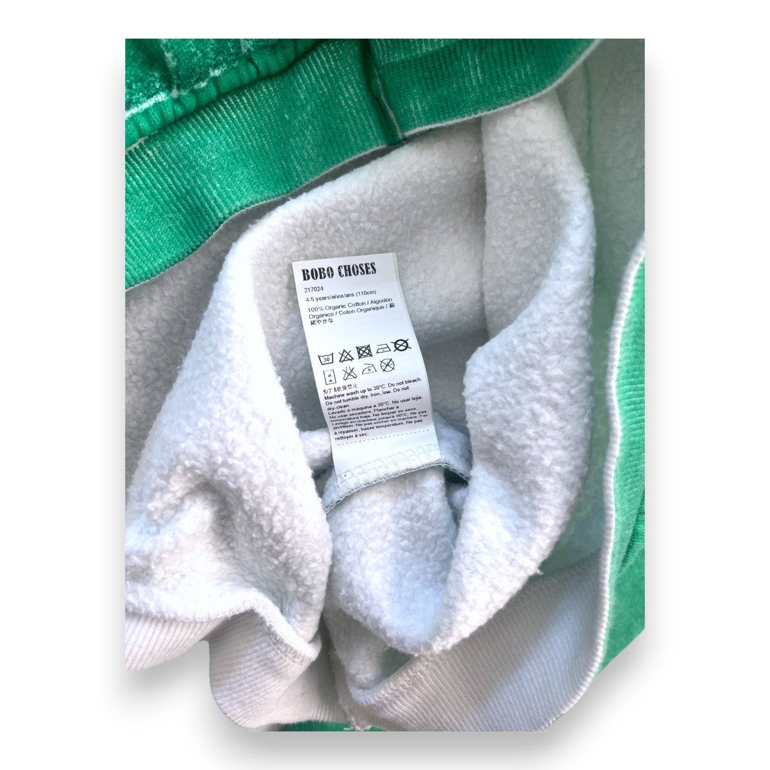 BOBO CHOSES - “Calypso” wide sweatshirt - 4/5 years