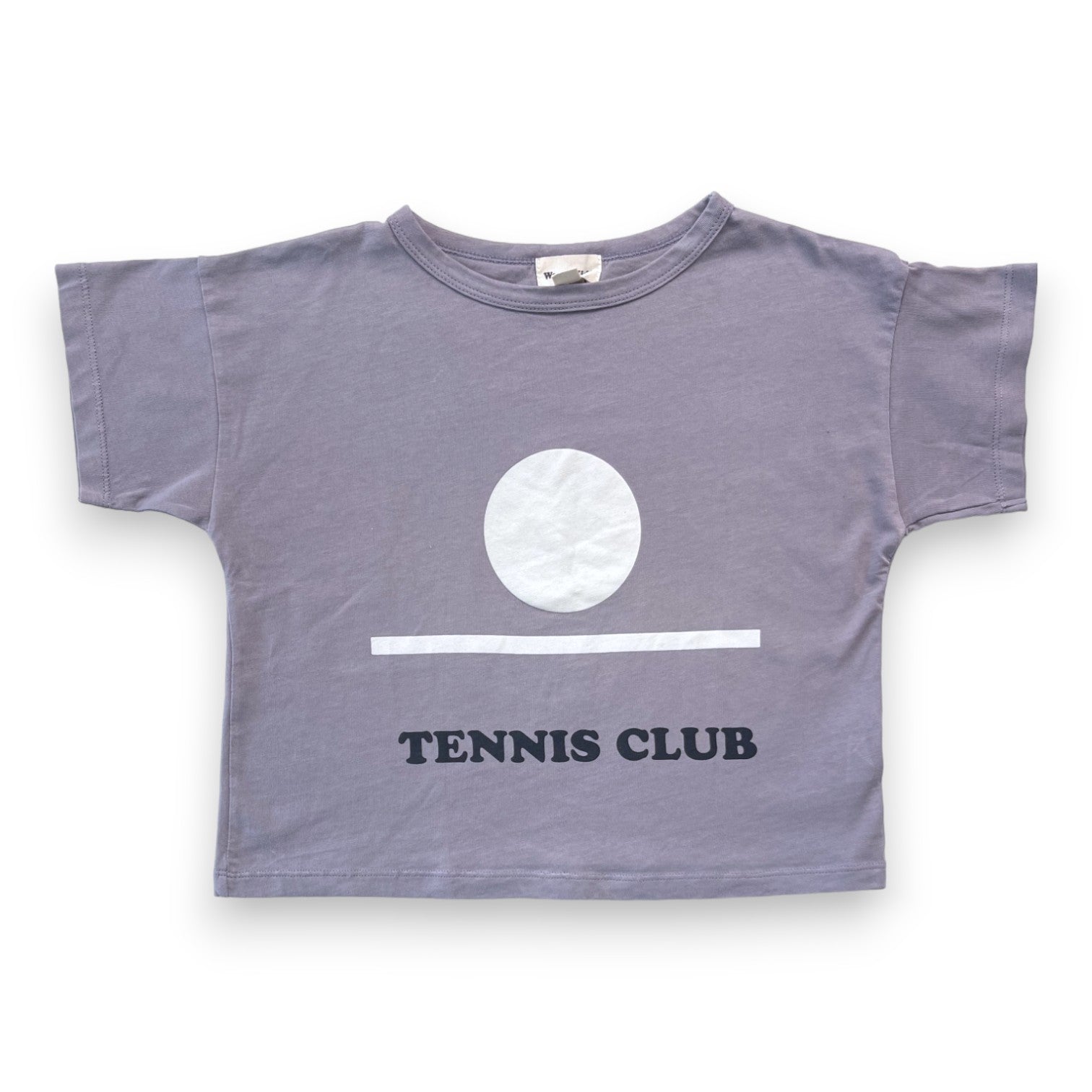 WE ARE KIDS - Lila "Tennis Club" T-Shirt - 6/7 Jahre