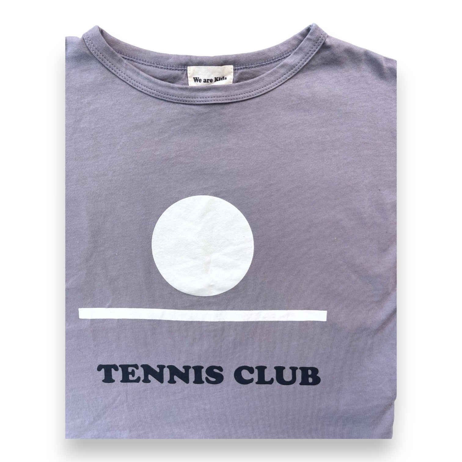 WE ARE KIDS - Lila "Tennis Club" T-Shirt - 6/7 Jahre