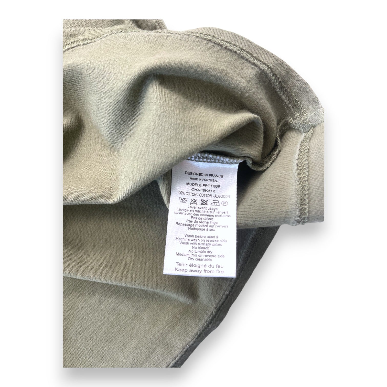 BONTON - "Chat Roule" short-sleeved T-shirt - 6 years old