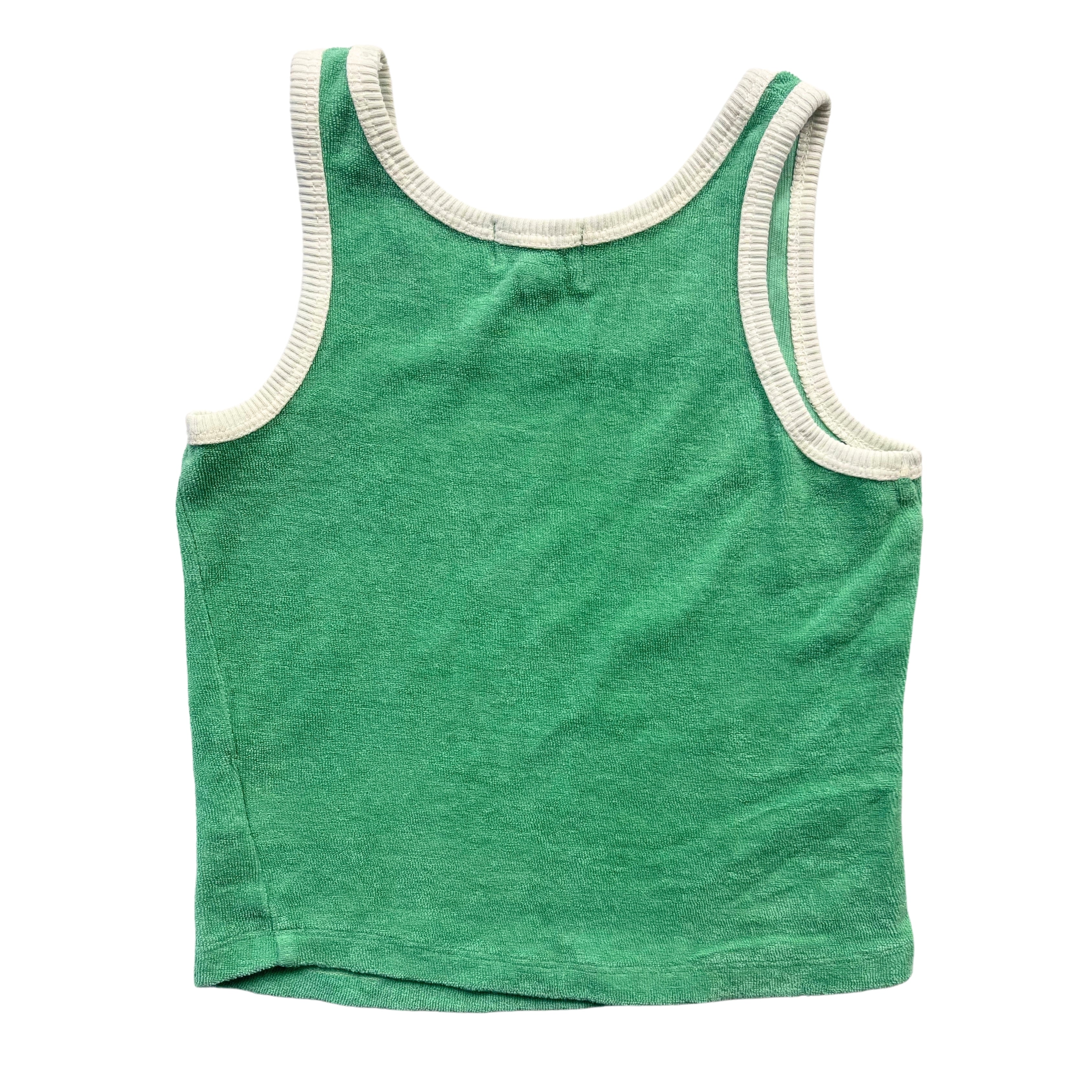 WE ARE KIDS - Grünes Frottee-Tanktop - 2/3 Jahre