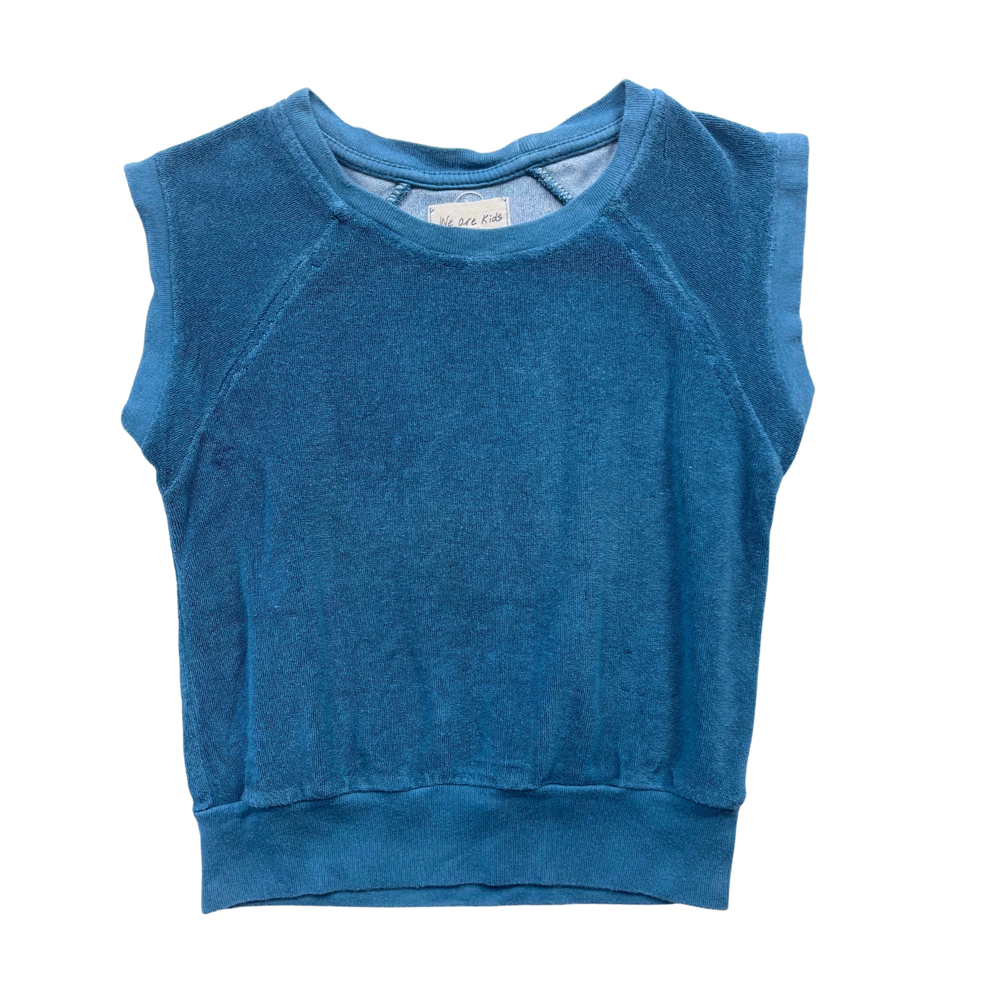 WE ARE KIDS - Blaues Frottee-T-Shirt - 5 Jahre