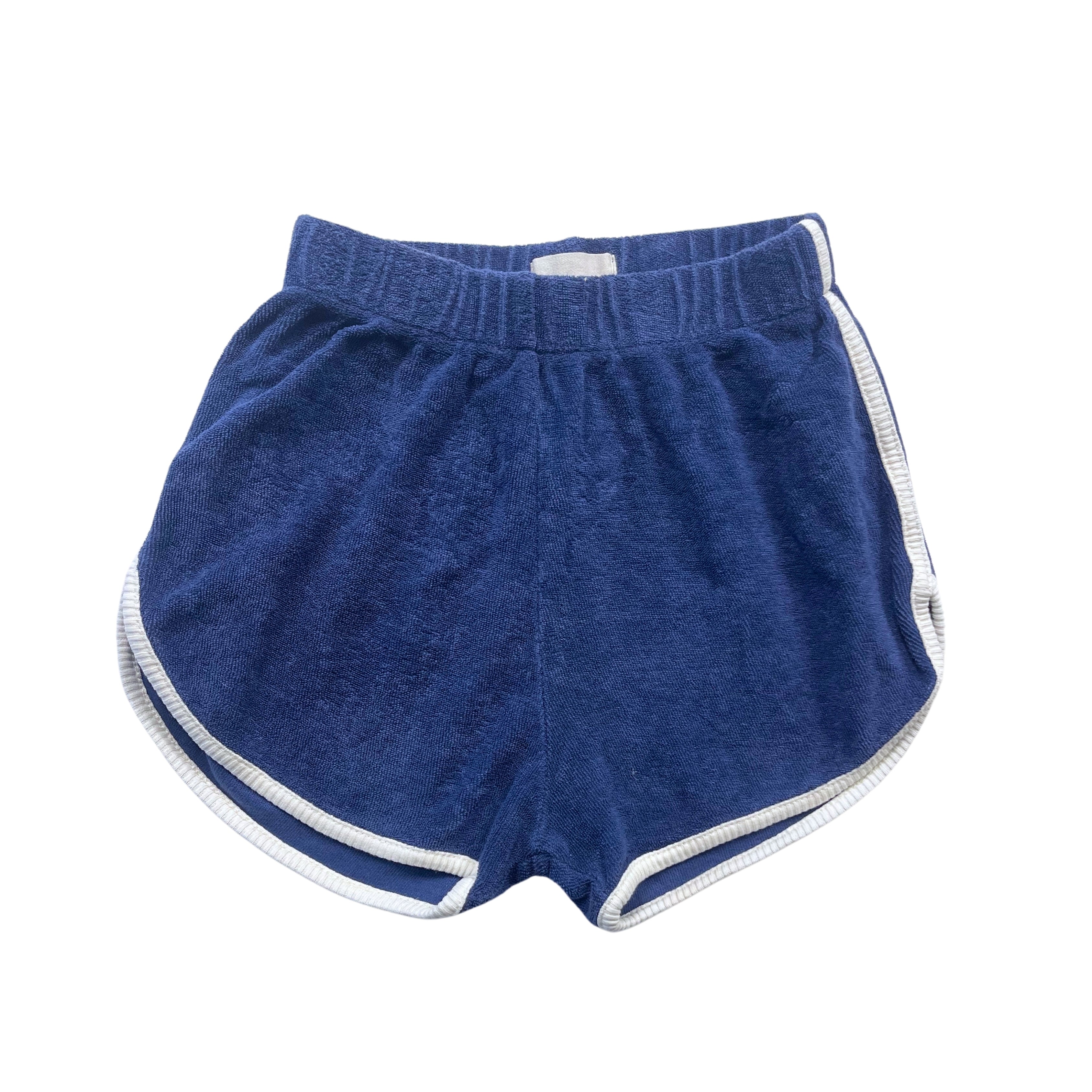 WE ARE KIDS - Marineblaue Frottee-Shorts - 4/5 Jahre