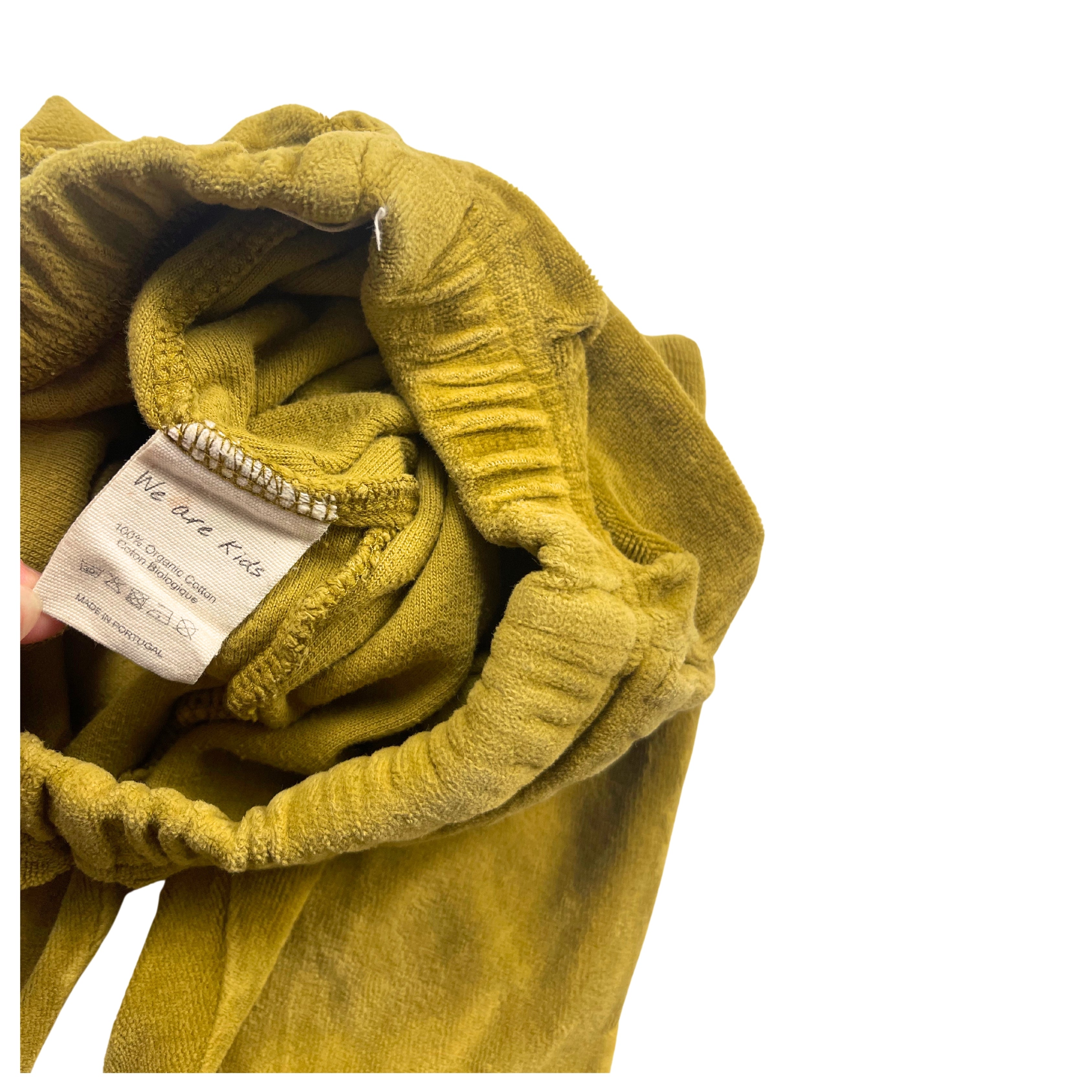 WE ARE KIDS - Senfgelbe Samthose - 2/3 Jahre