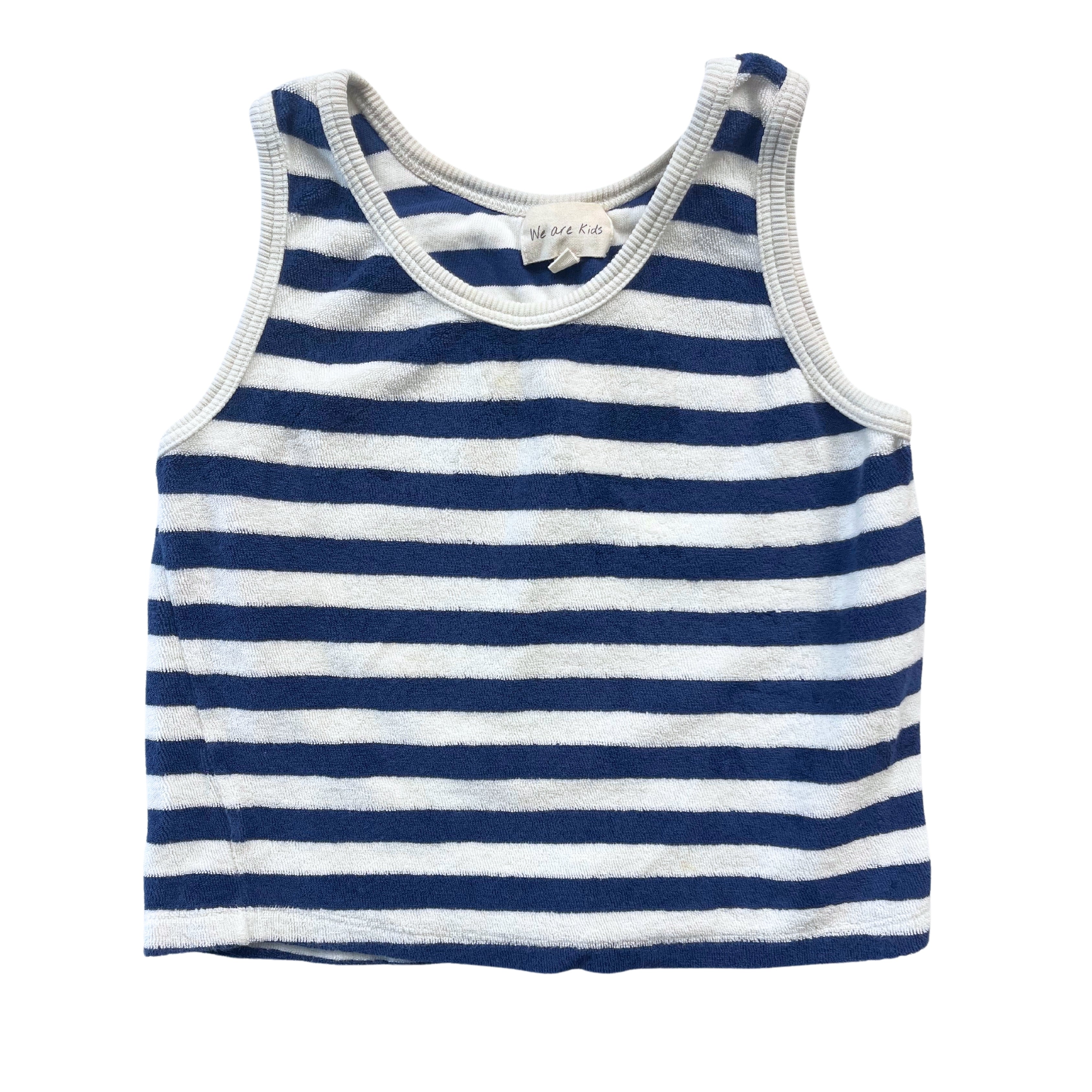 WE ARE KIDS - Gestreiftes Frottee-Tanktop - 4/5 Jahre
