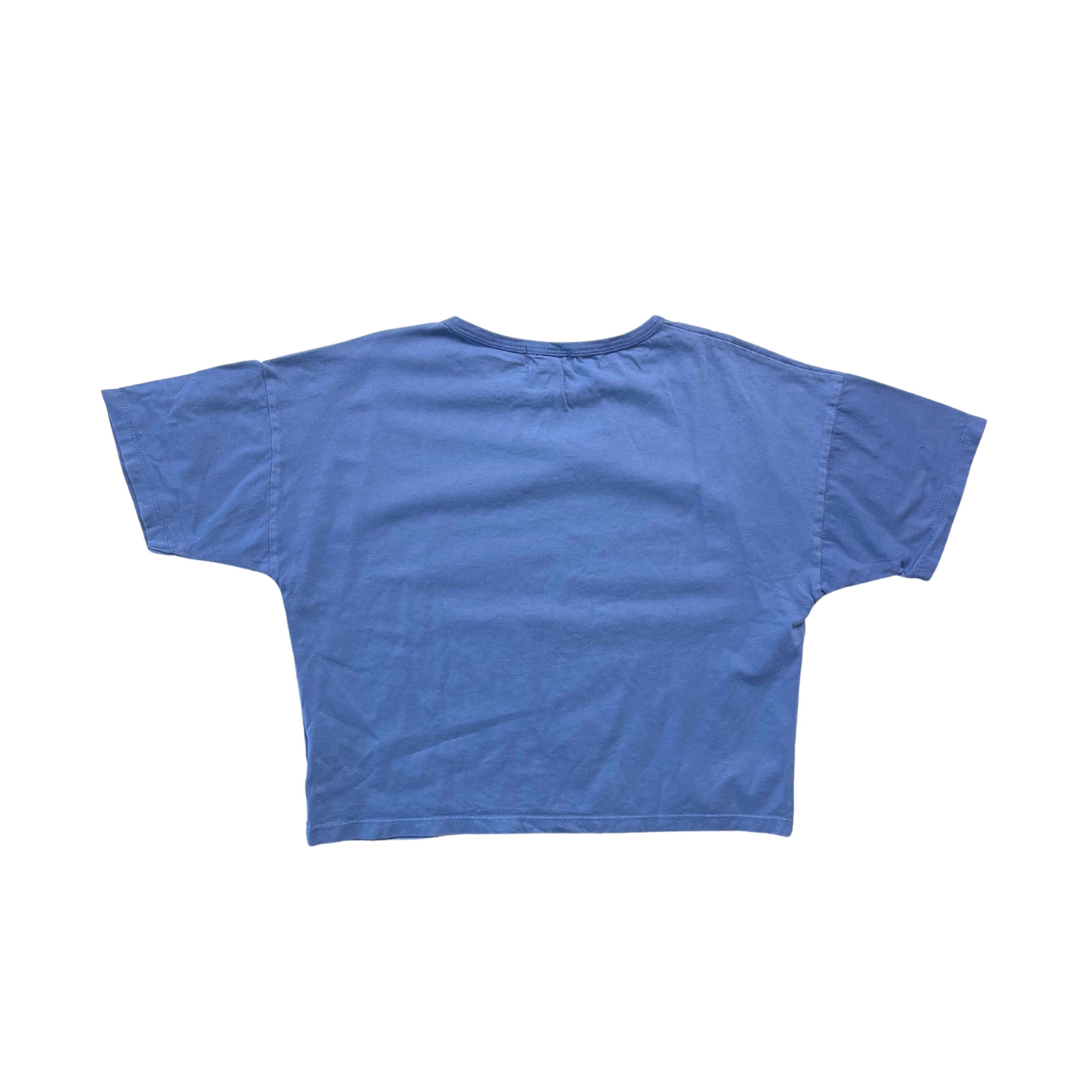 WE ARE KIDS - Blue T-shirt with inscriptions - 8/9 years