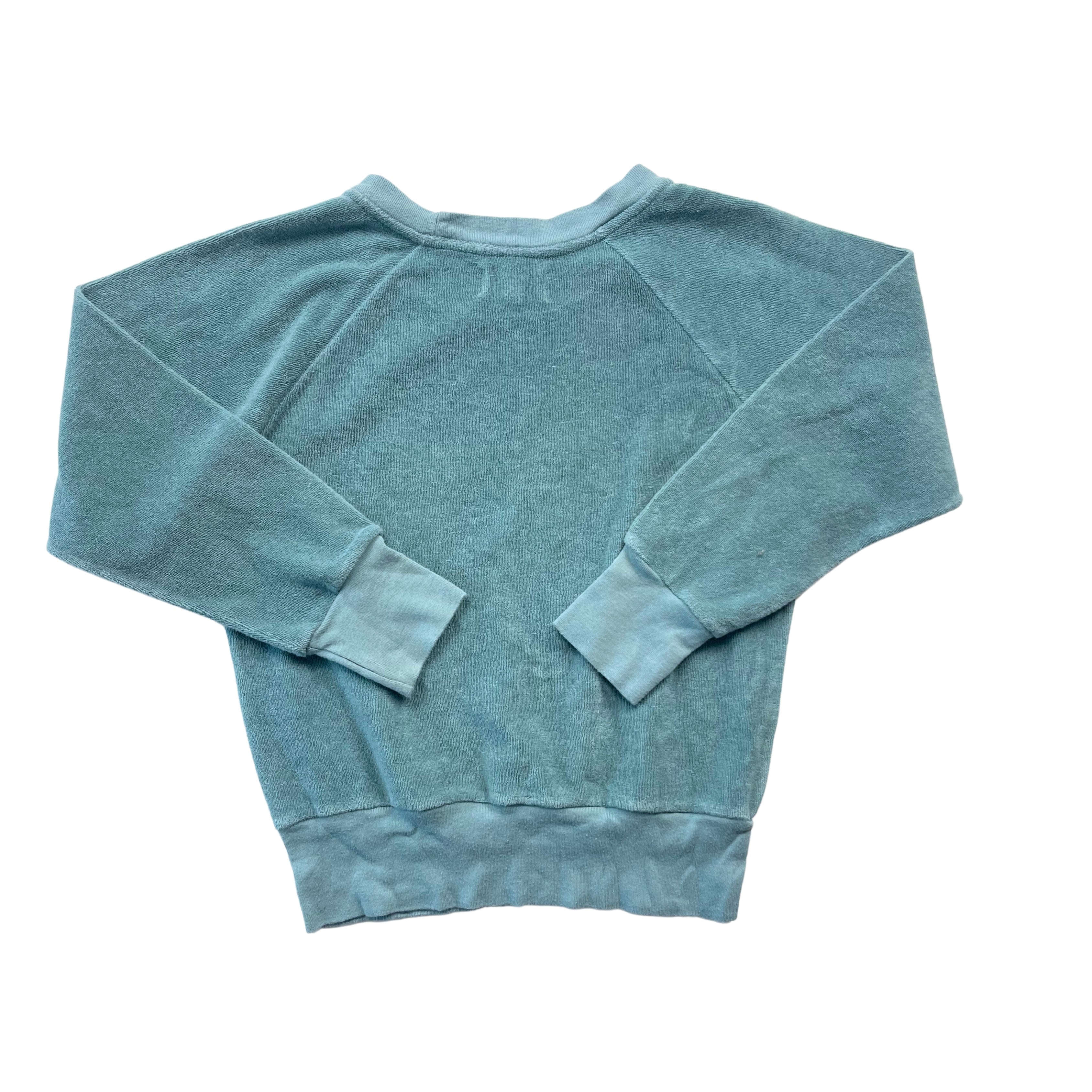 WE ARE KIDS - Blue terry sweatshirt - 5 years