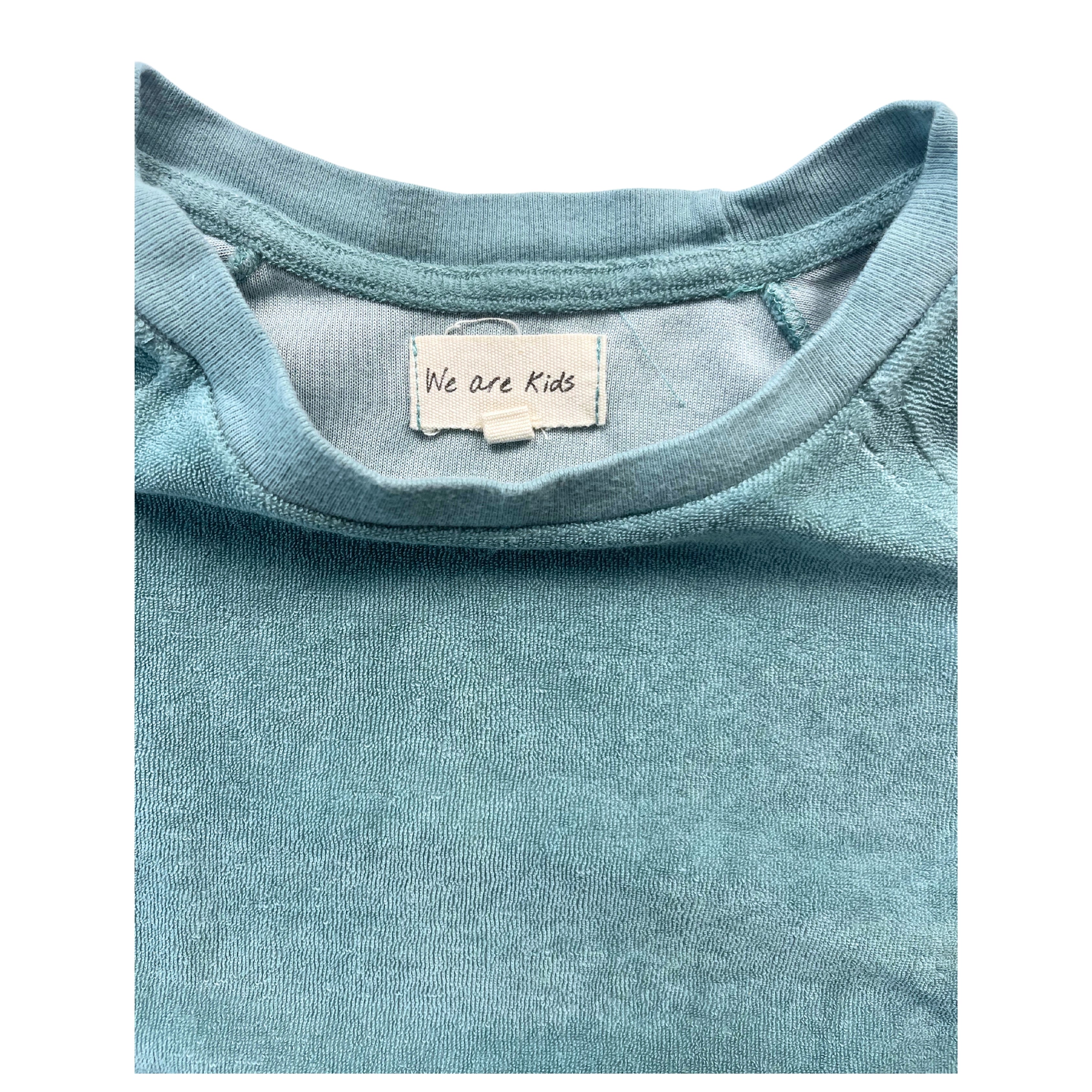 WE ARE KIDS - Blue terry sweatshirt - 5 years