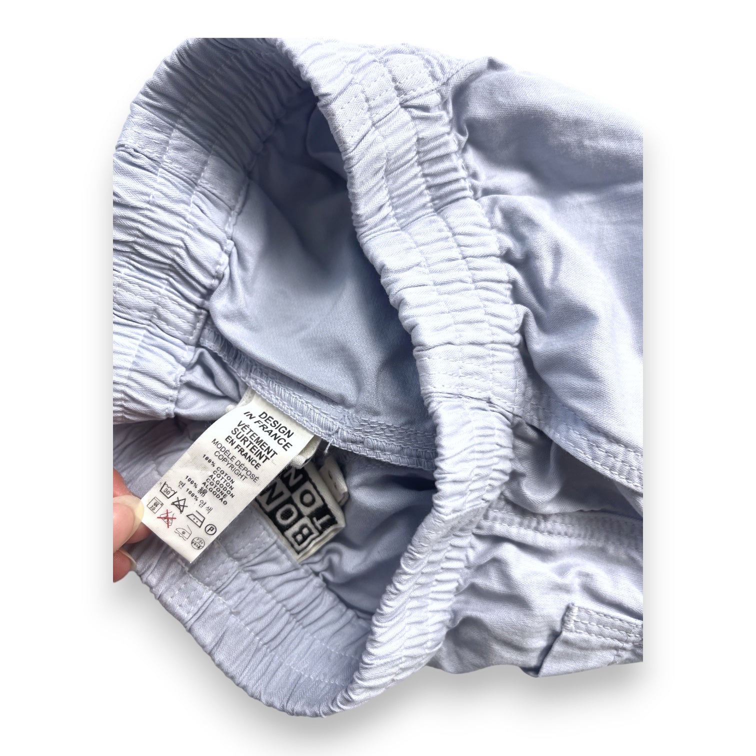 BONTON - Hellblaue Shorts - 18 Monate