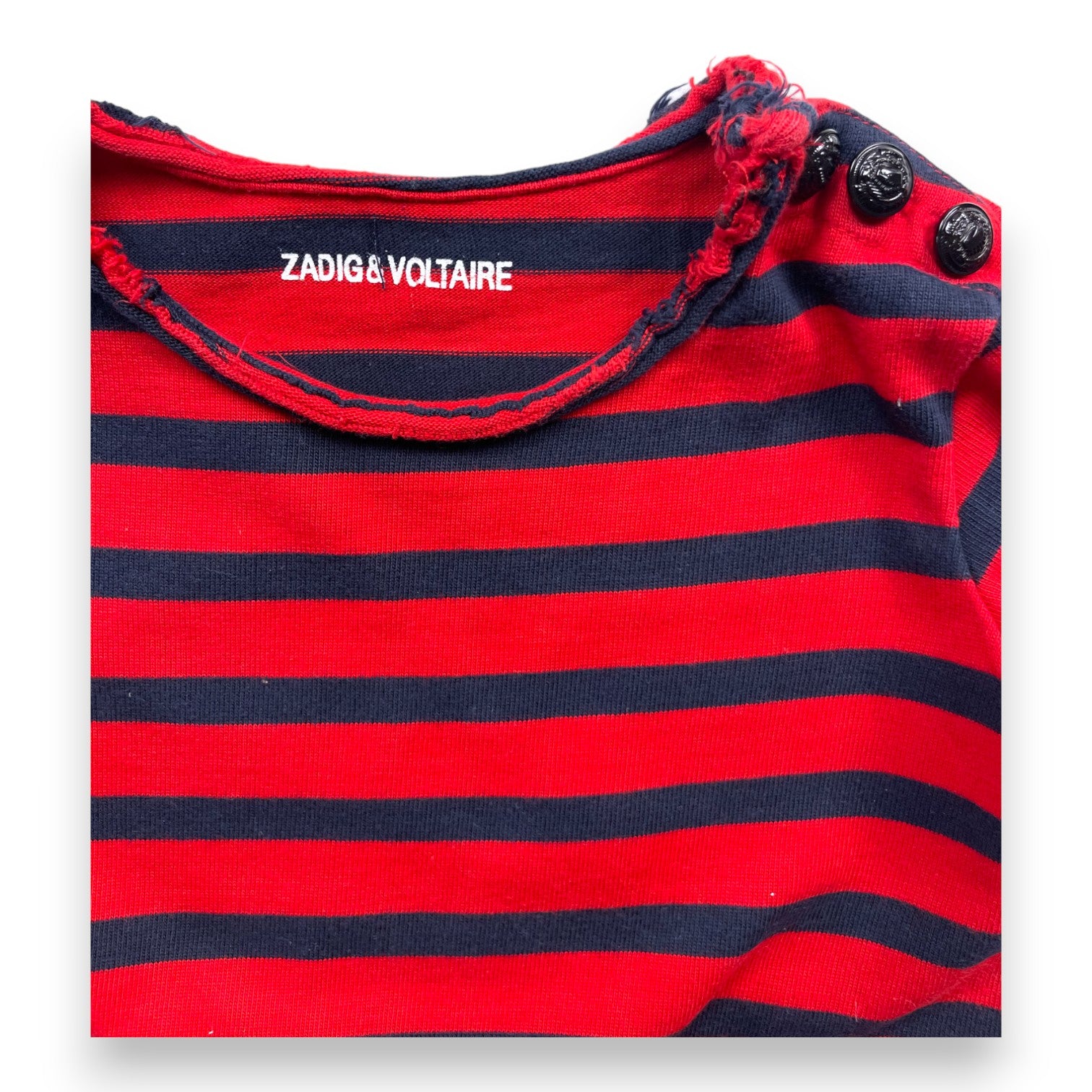 ZADIG & VOLTAIRE - Rotes Matrosenoberteil - 4 Jahre