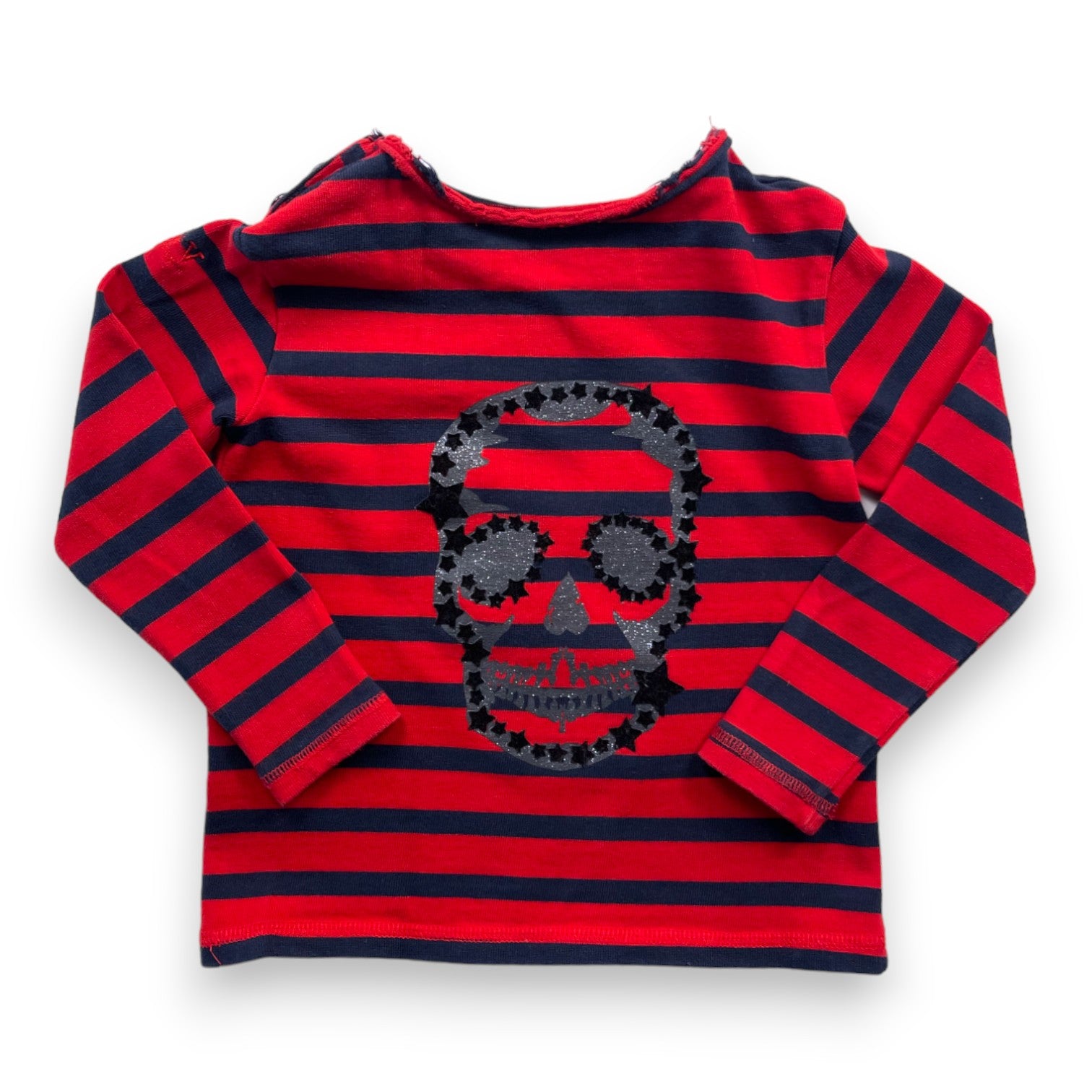 ZADIG & VOLTAIRE - Red sailor top - 4 years