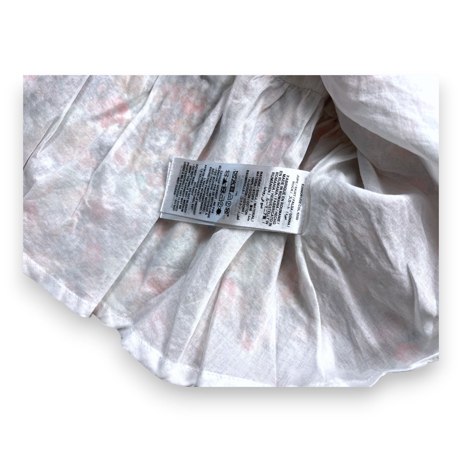 BONPOINT - Jupe à fleurs - 6 ans