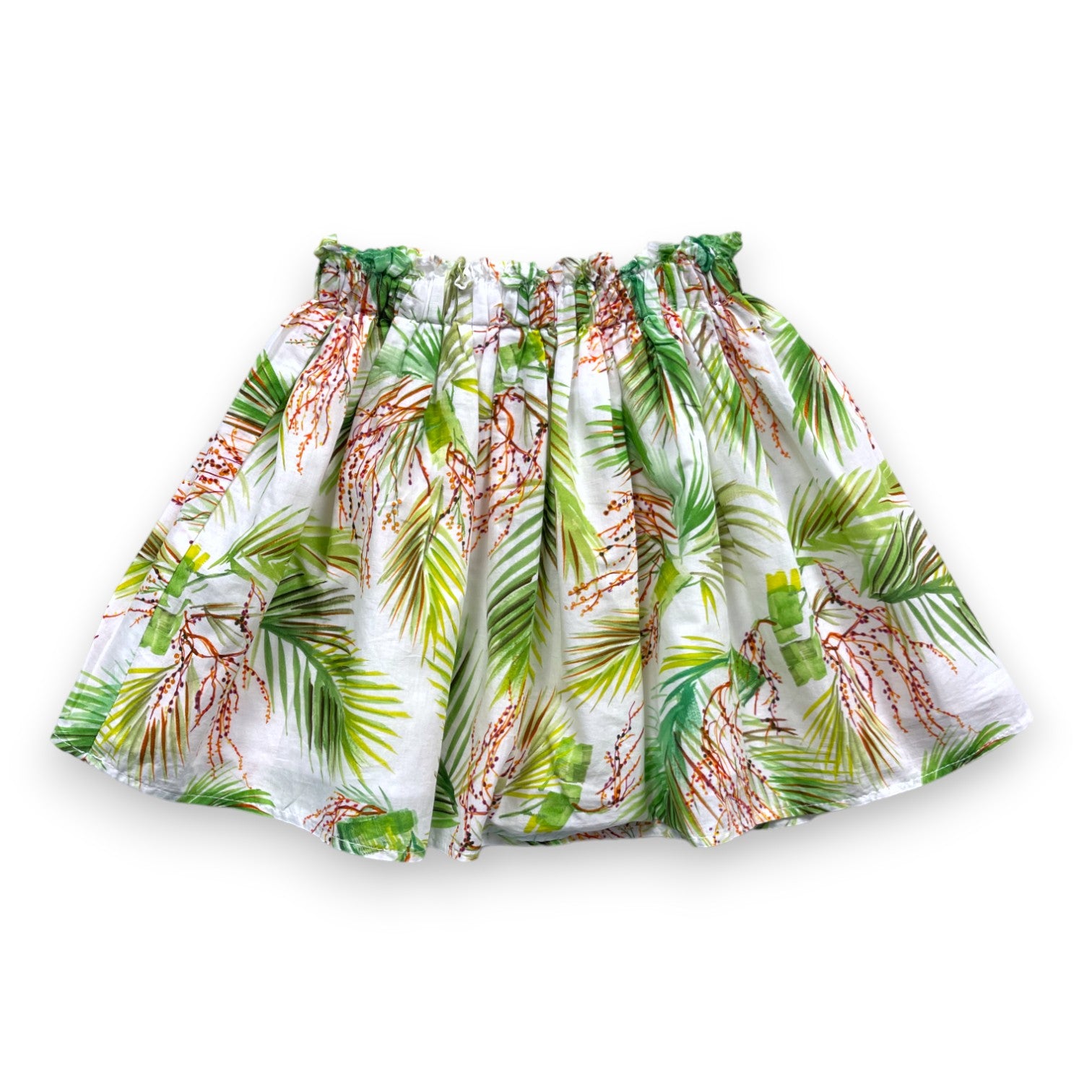 CYRILLUS - Grüner gemusterter Rock - 4 Jahre