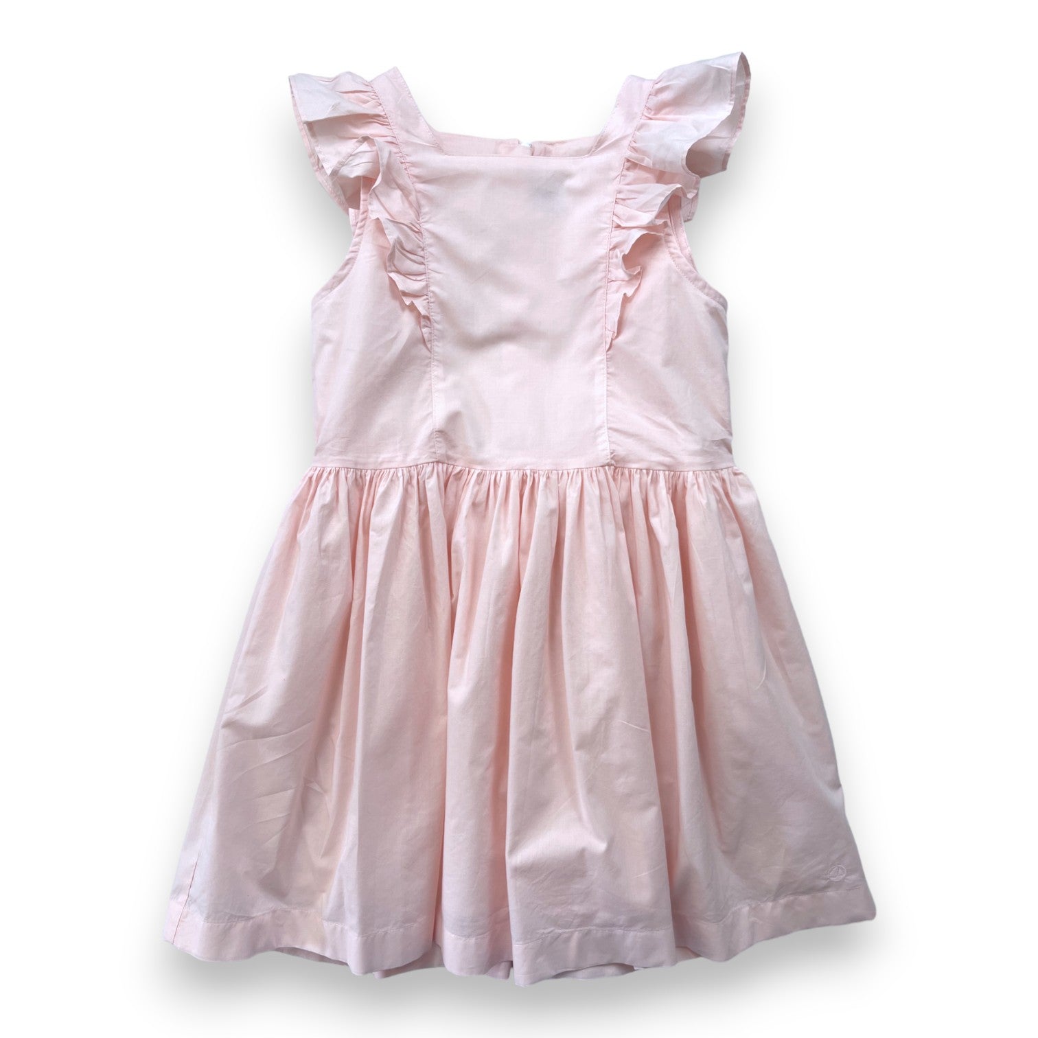 PETIT BATEAU - Ausgestelltes rosa Kleid - 8 Jahre