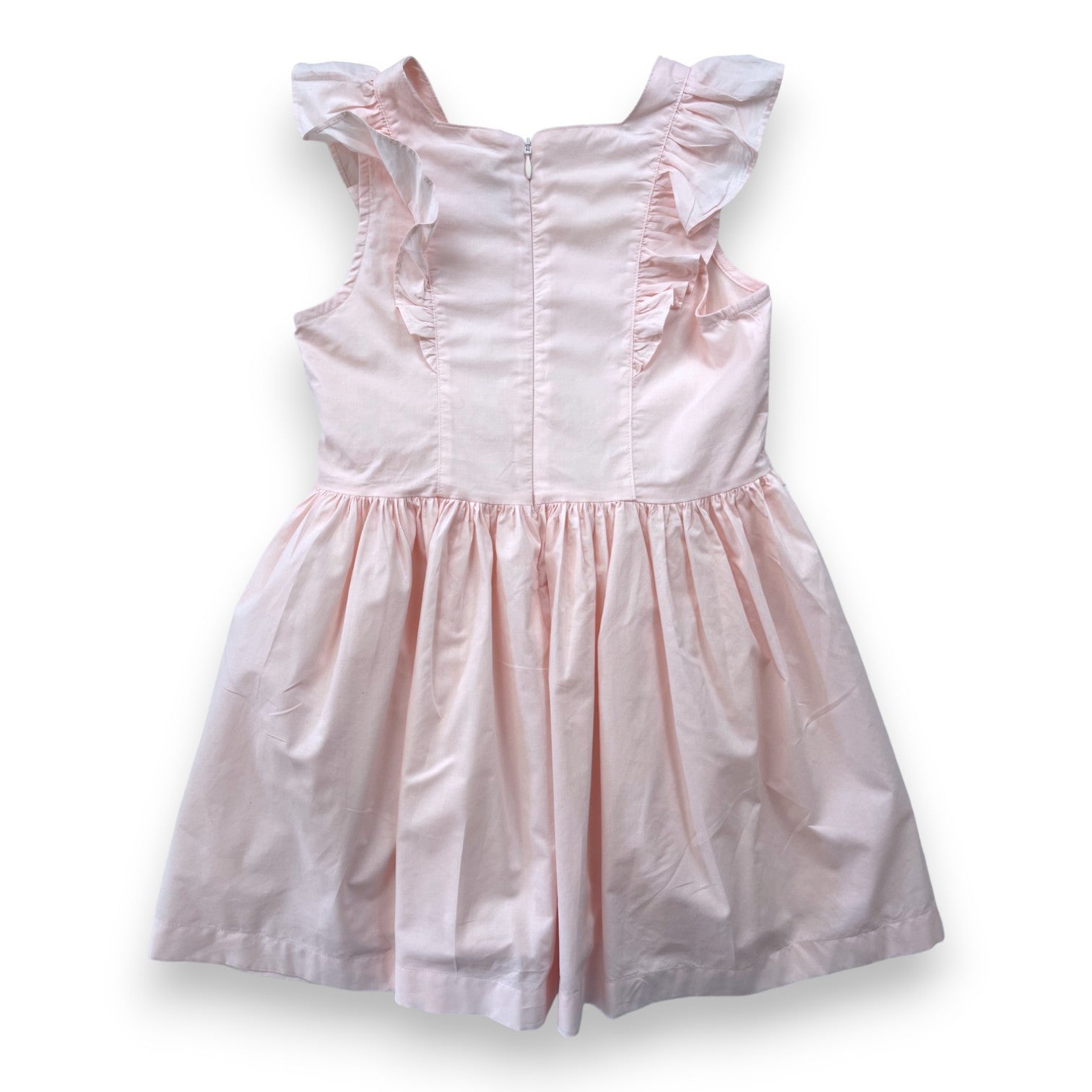 PETIT BATEAU - Ausgestelltes rosa Kleid - 8 Jahre