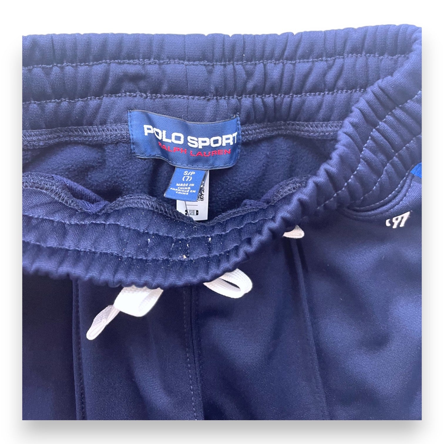 RALPH LAUREN – Marineblaue Jogginghose (Neu) – 7 Jahre