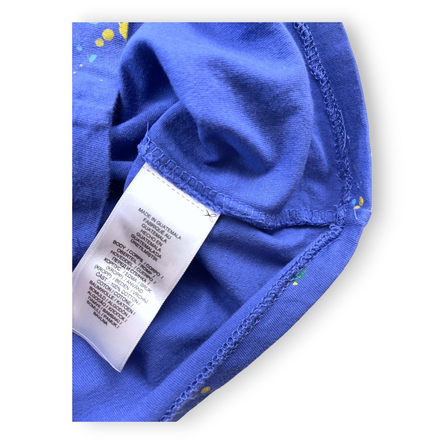 RALPH LAUREN - Blue polo bear t-shirt - 6 years