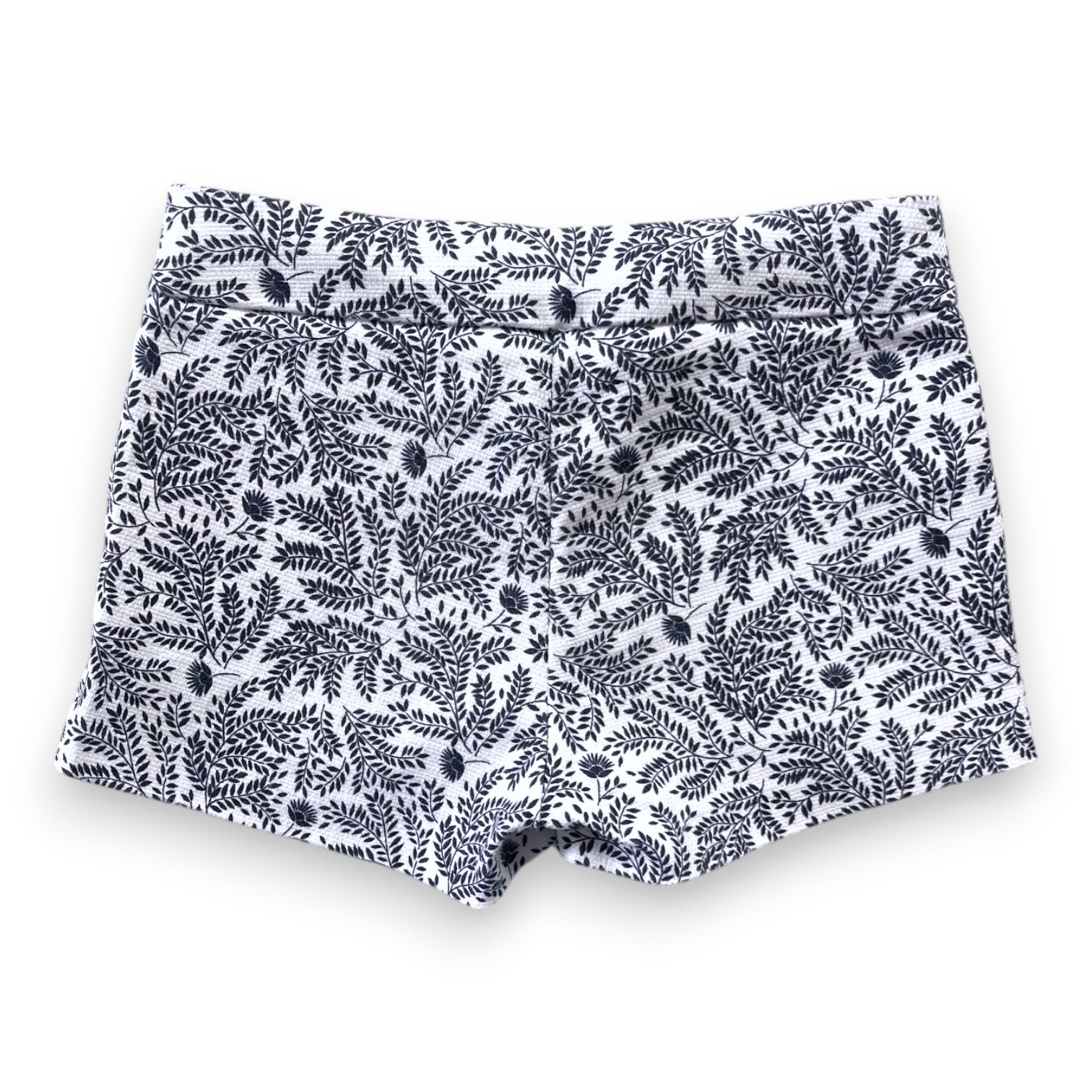 TARTINE & CHOCOLAT - Short blanc à motifs bleu marines - 6 ans