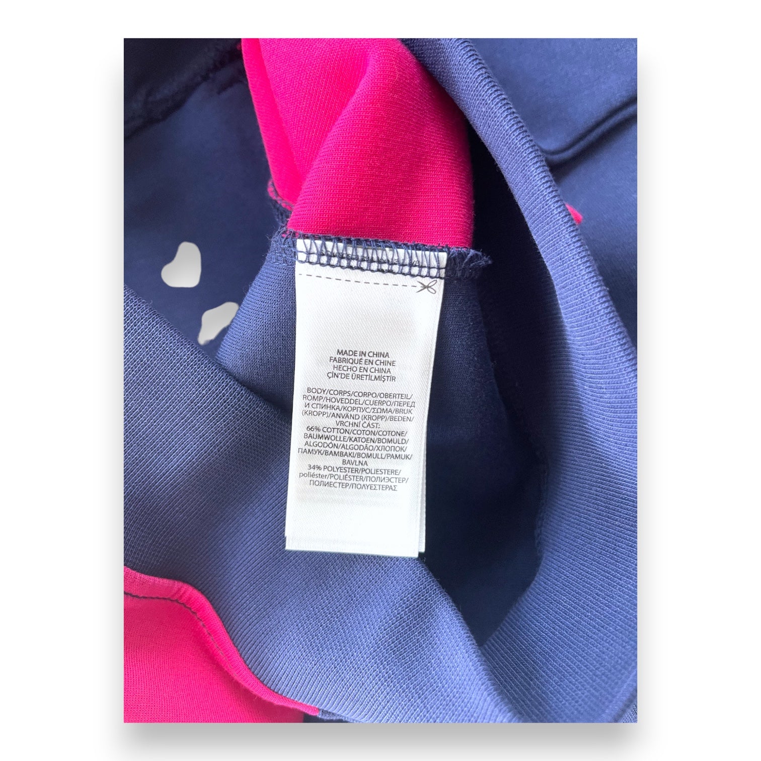 RALPH LAUREN - Pink and blue tracksuit - 7 years