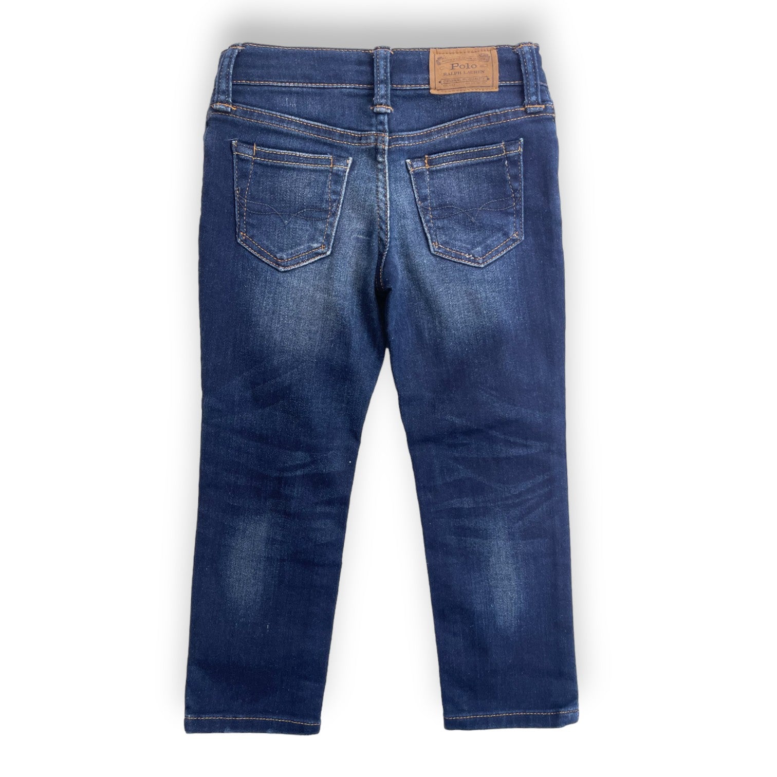 RALPH LAUREN - Slim raw blue jeans - 3 years