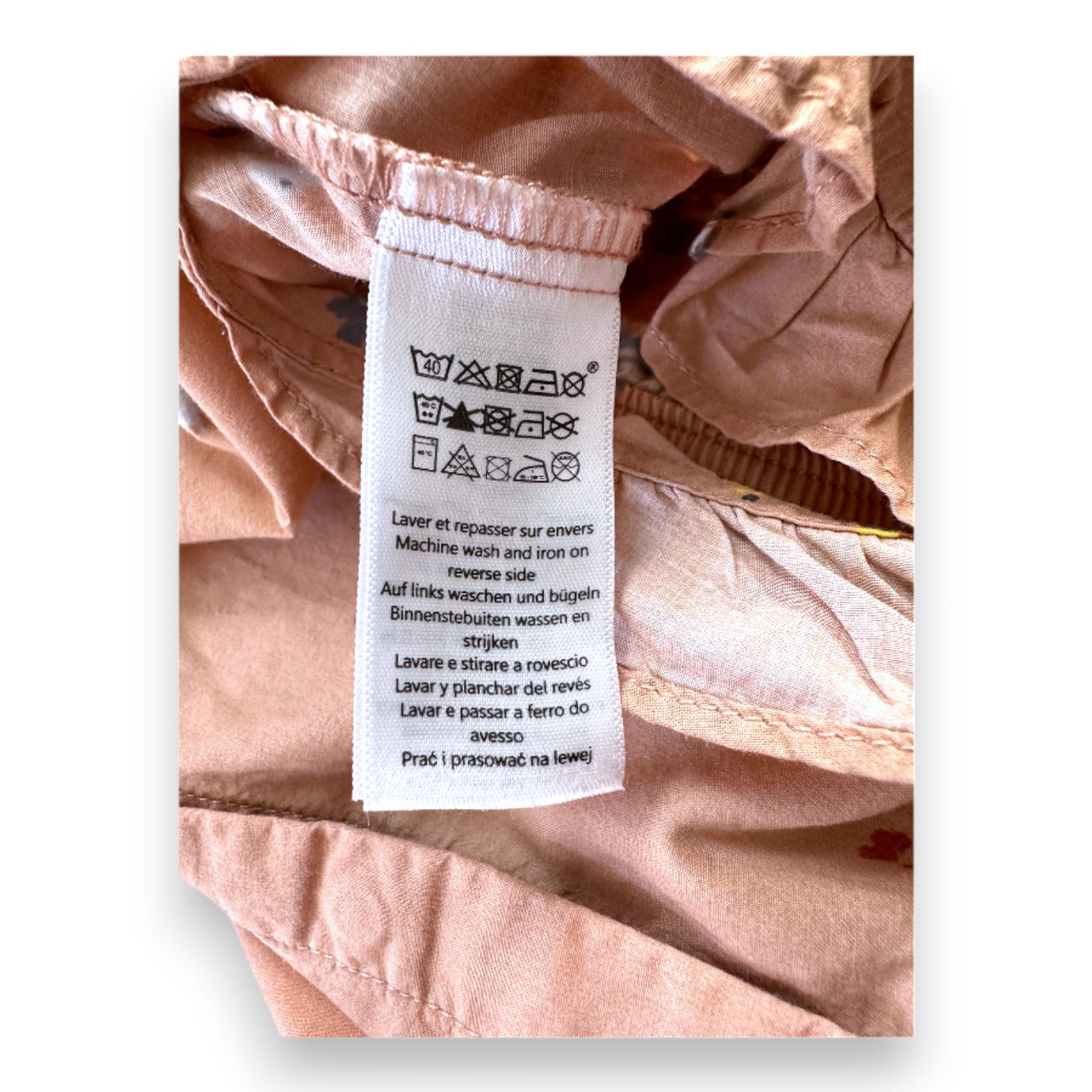 PETIT BATEAU - Pink playsuit with prints - 12 months