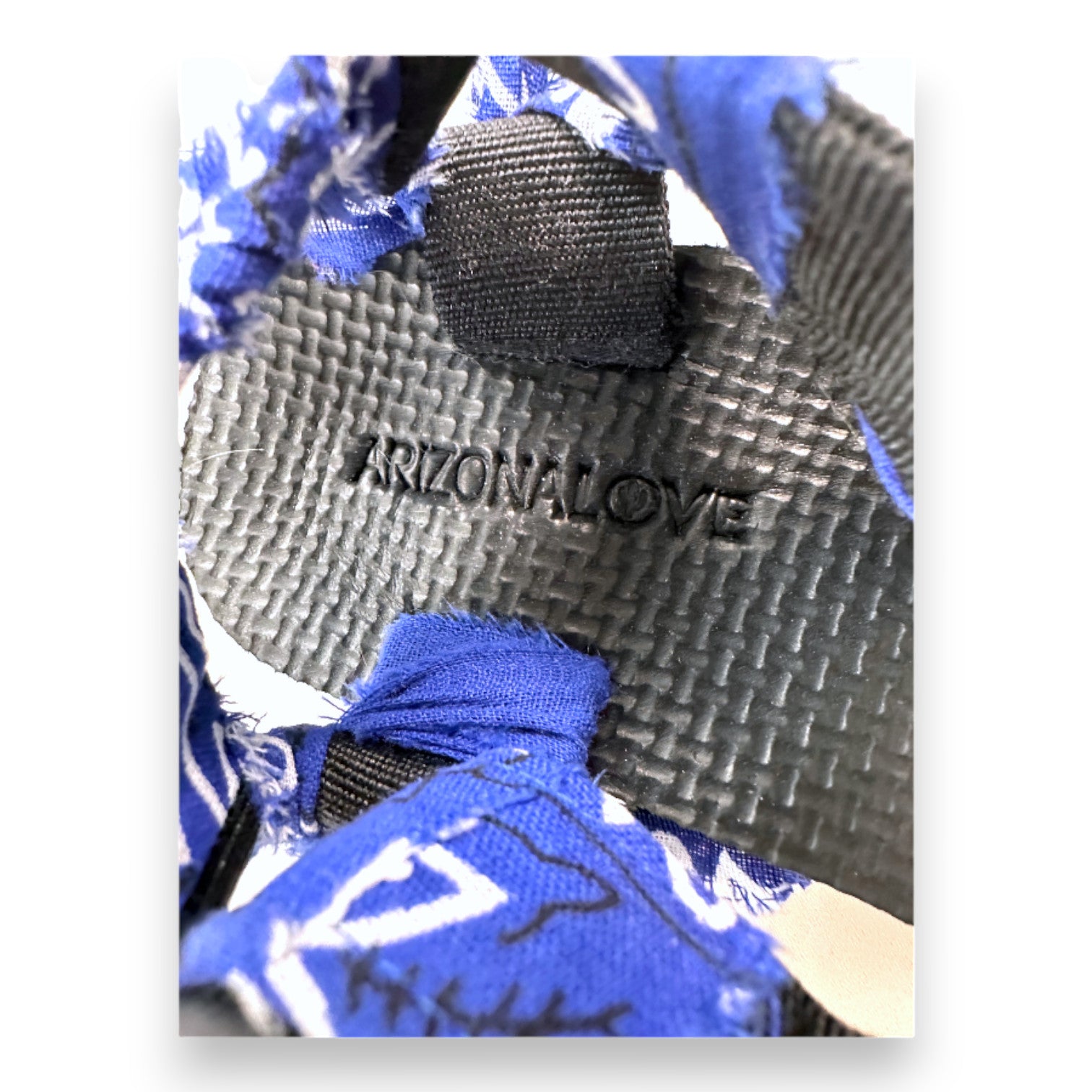 ARIZONA LOVE - Blue bandana sandals - 28/29