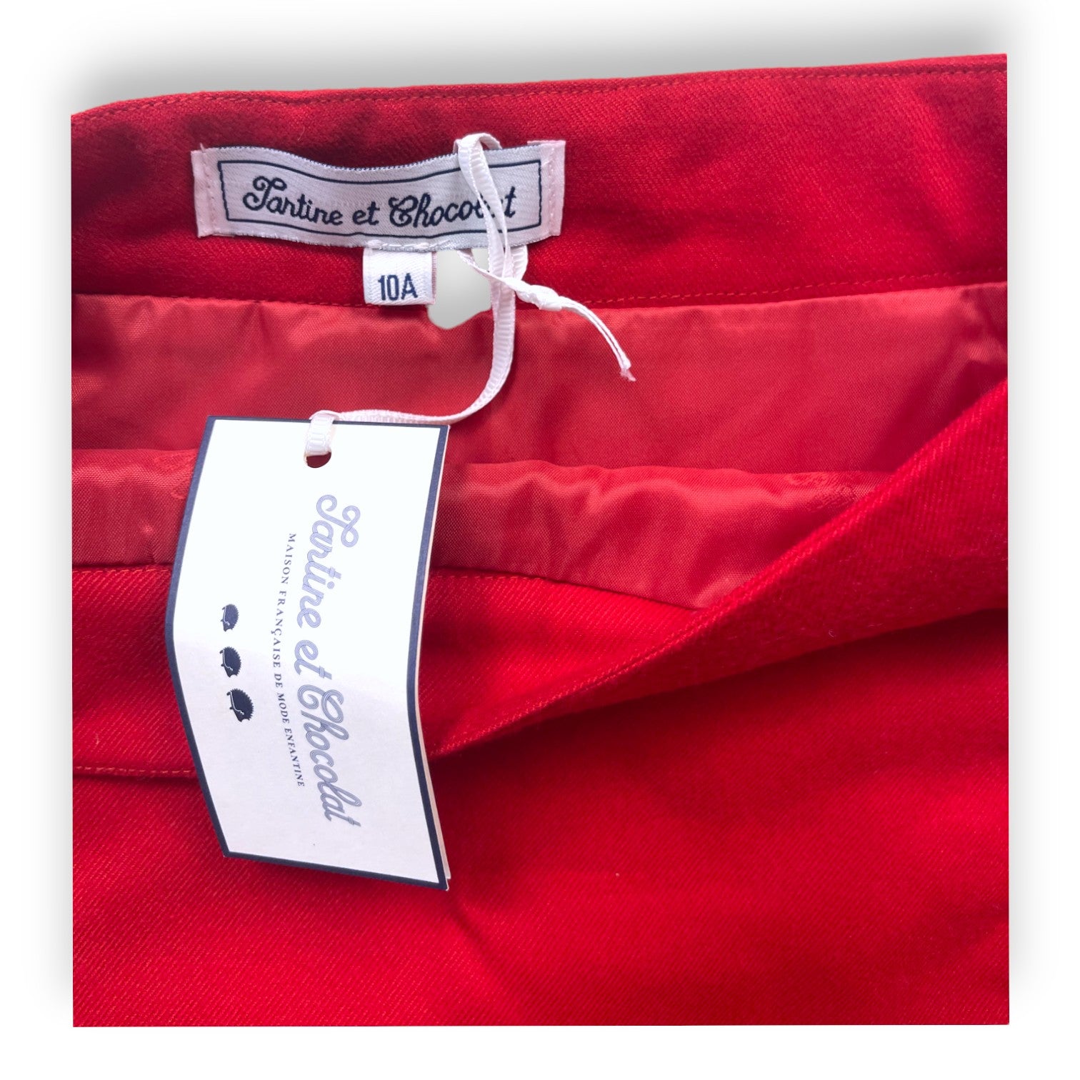 TARTINE & CHOCOLAT - Red Christmas capsule skirt (new) - 10 years