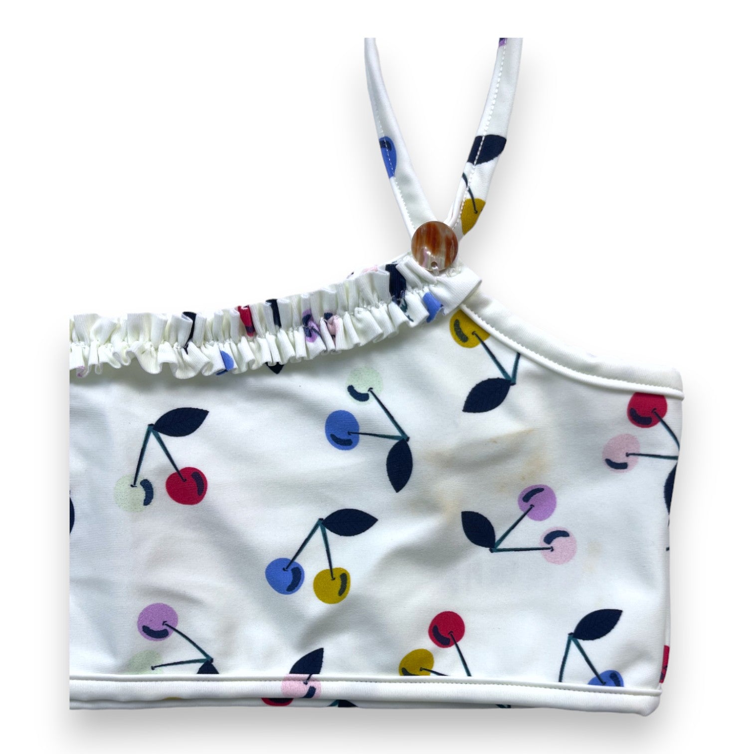 BONPOINT - Maillot de bain 2 pièces motifs cerises - 10 ans