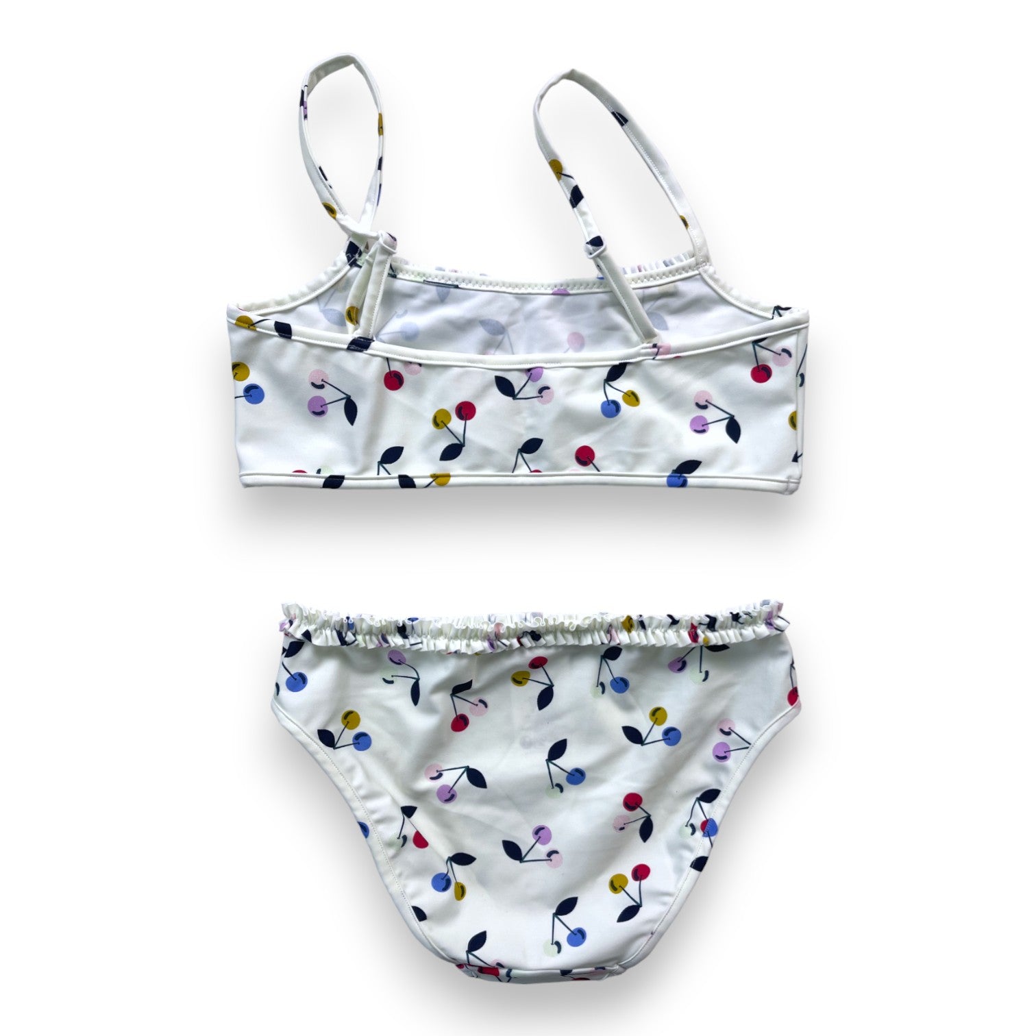 BONPOINT - Maillot de bain 2 pièces motifs cerises - 10 ans