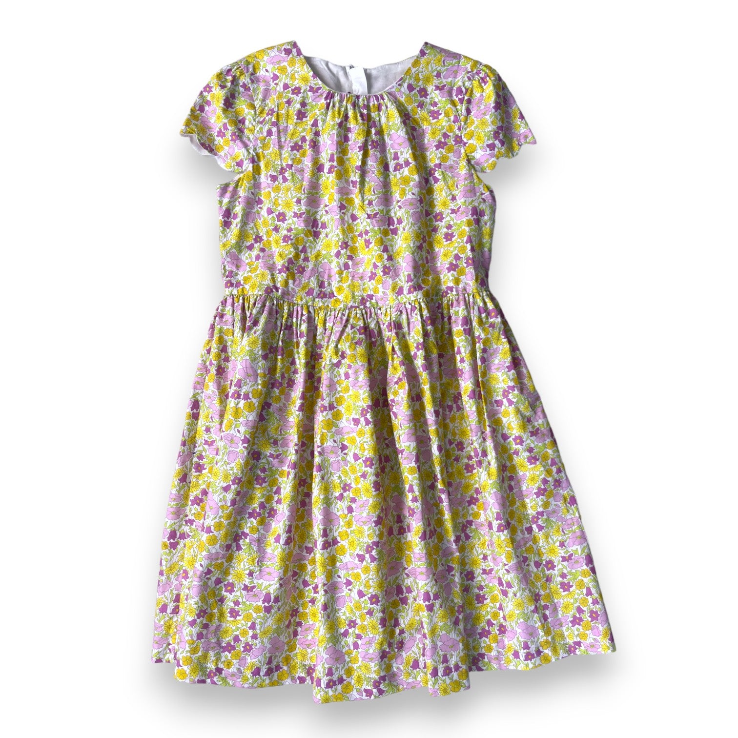 JACADI - Robe colorée à fleurs (neuve) - 10 ans