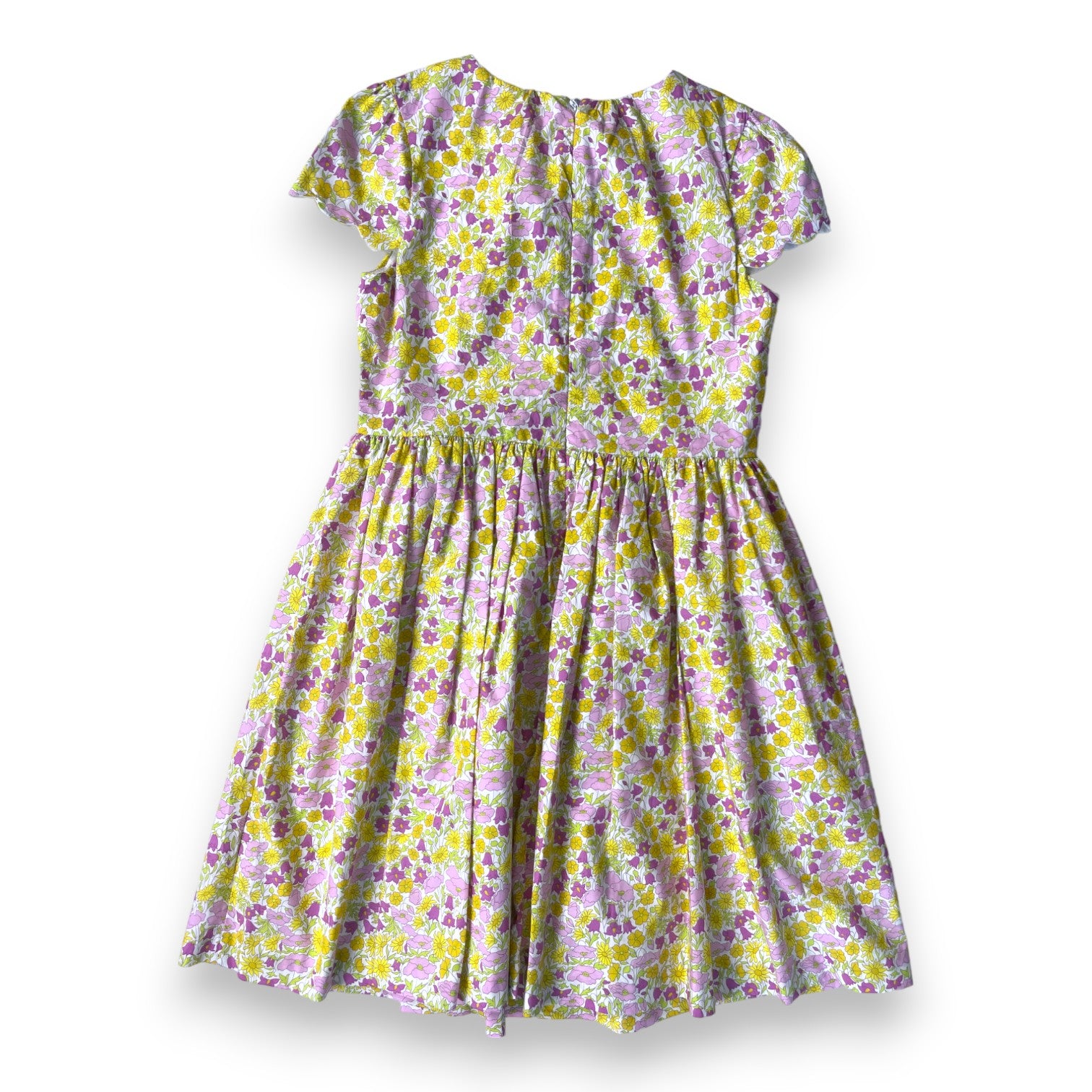 JACADI - Robe colorée à fleurs (neuve) - 10 ans