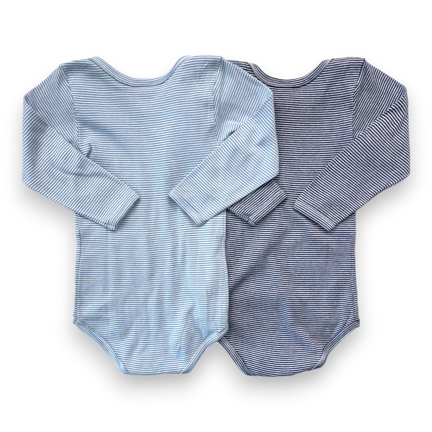 PETIT BATEAU - Pack of 2 striped bodysuits - 3 years