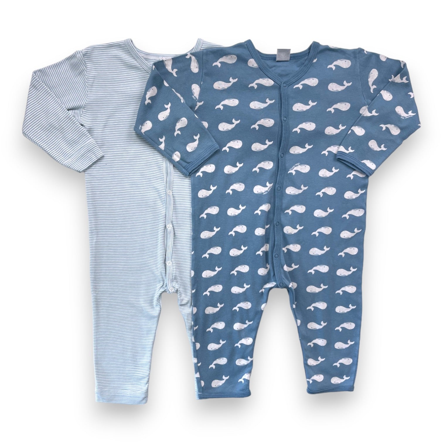PETIT BATEAU - 2er-Pack leichte Pyjamas - 2 Jahre