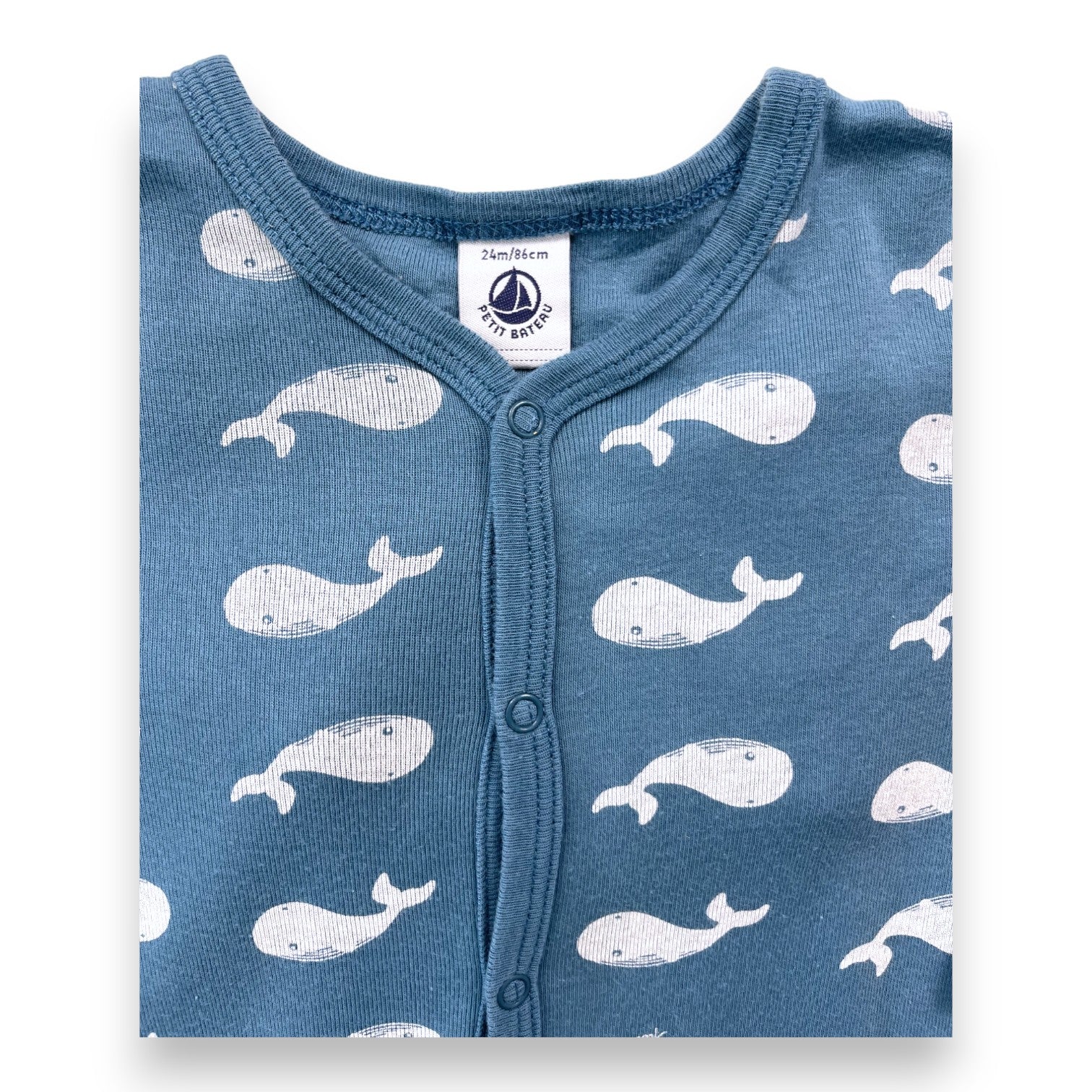 PETIT BATEAU - 2er-Pack leichte Pyjamas - 2 Jahre