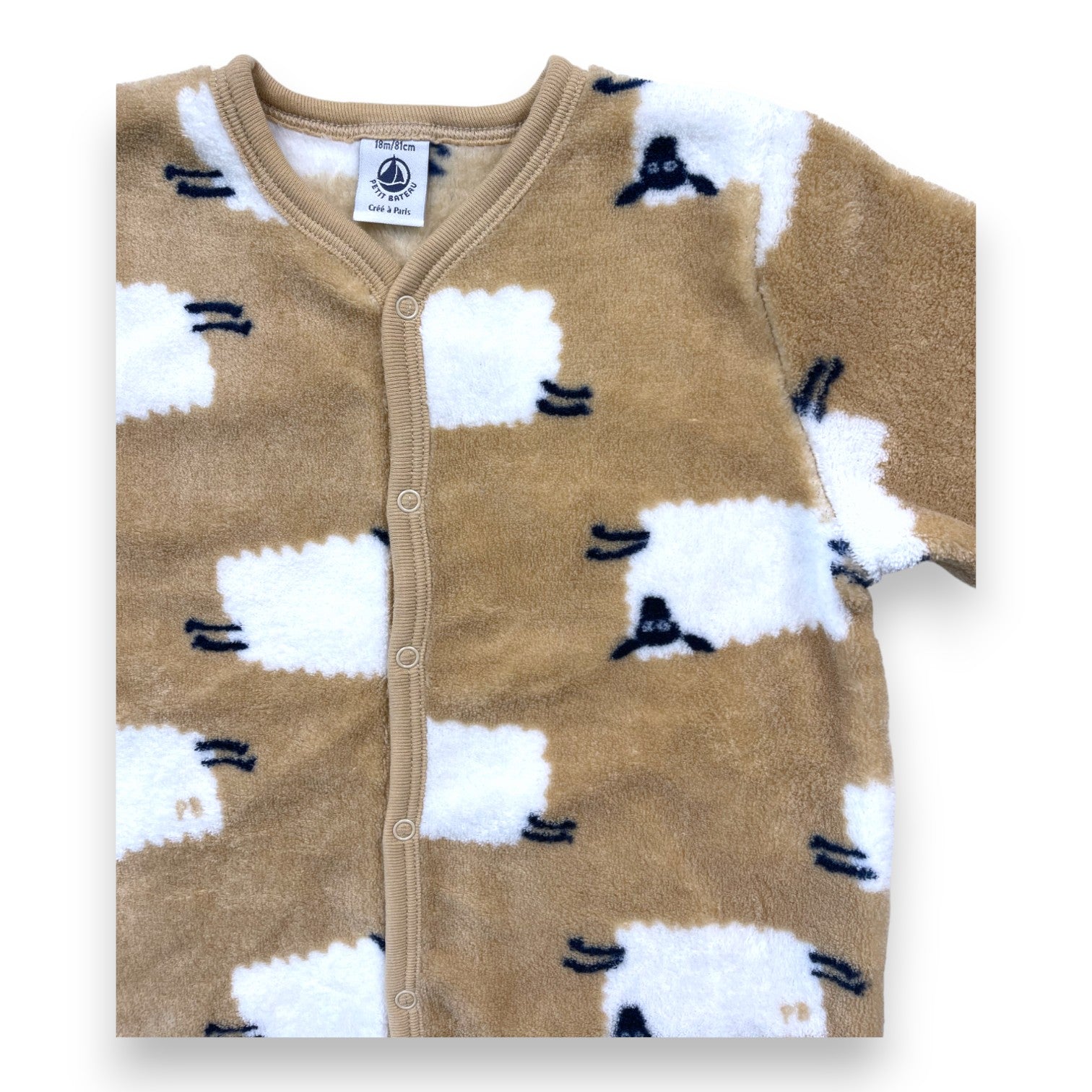 PETIT BOAT - Fleece-Schlafanzug - 18 Monate