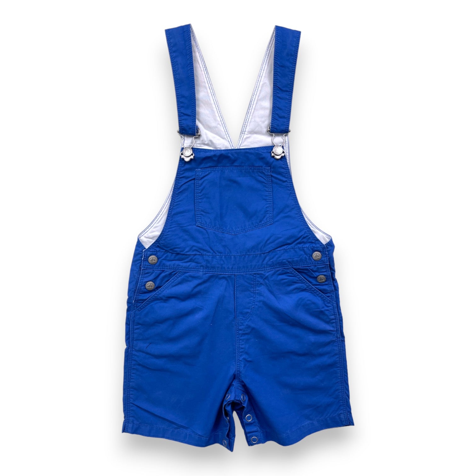 PETIT BATEAU - Blauer Overall - 2 Jahre